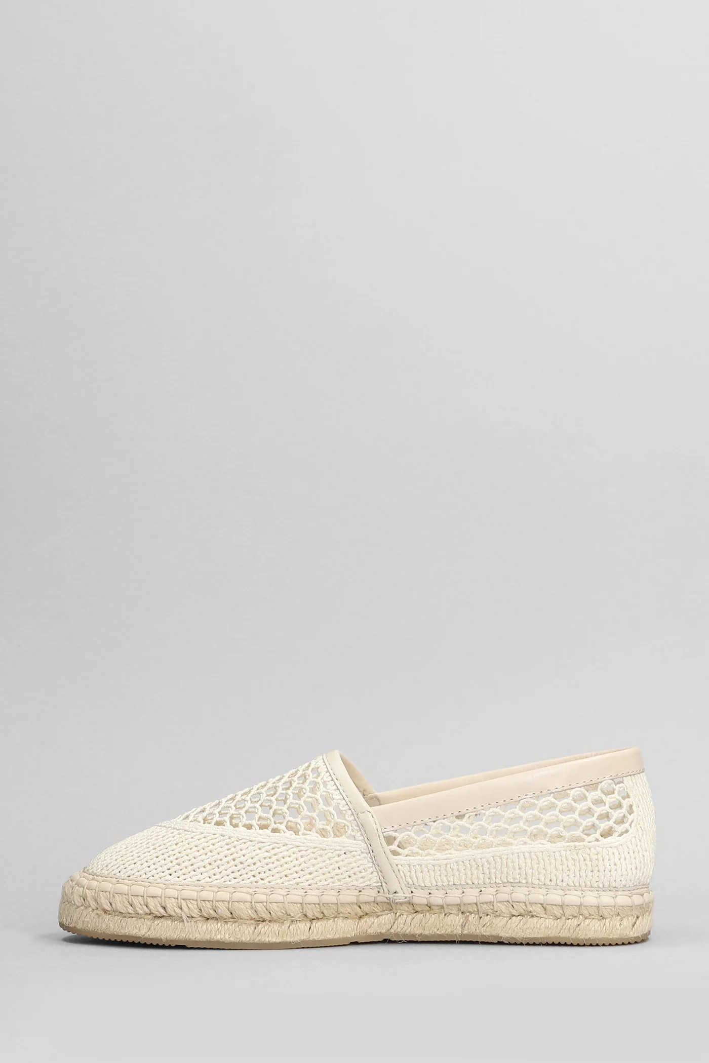 Halky Espadrilles in beige cotton - Image 3