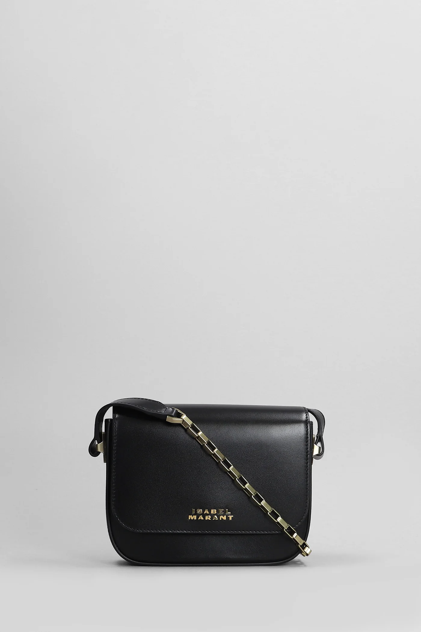 Lizza small Shoulder bag in black leather