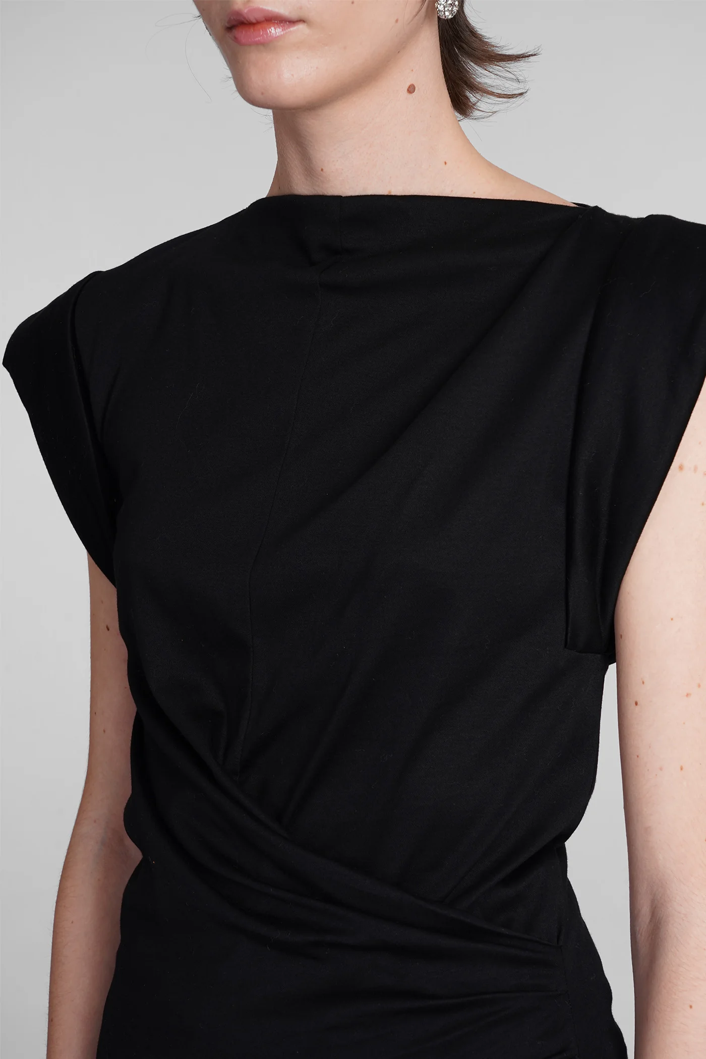 Maisan Topwear in black cotton - Image 5