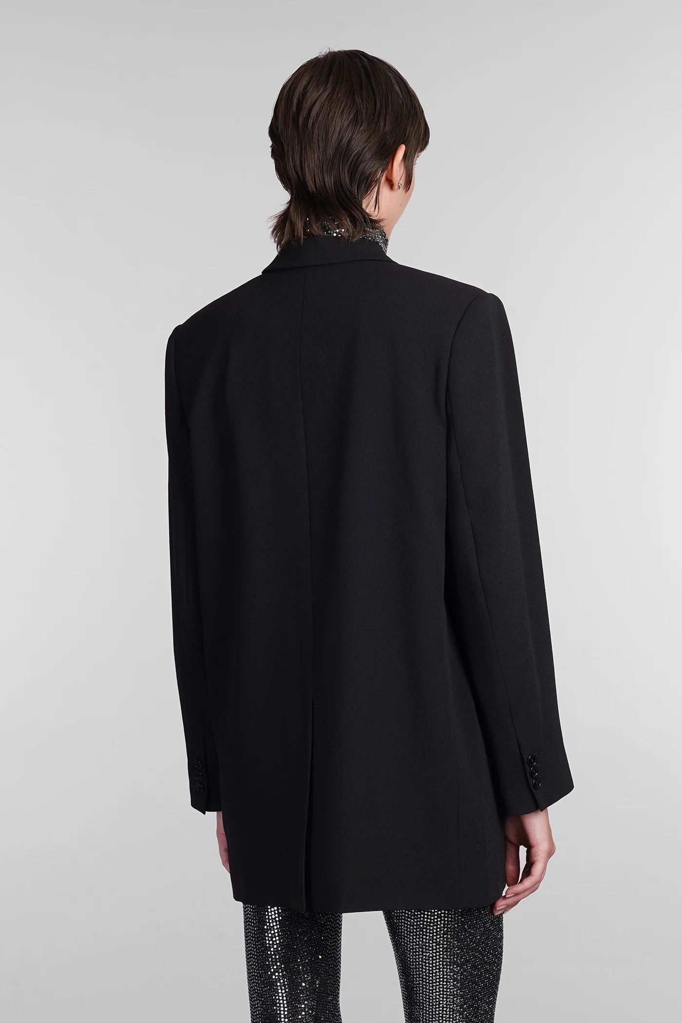Oceany Blazer in black polyester - Image 3