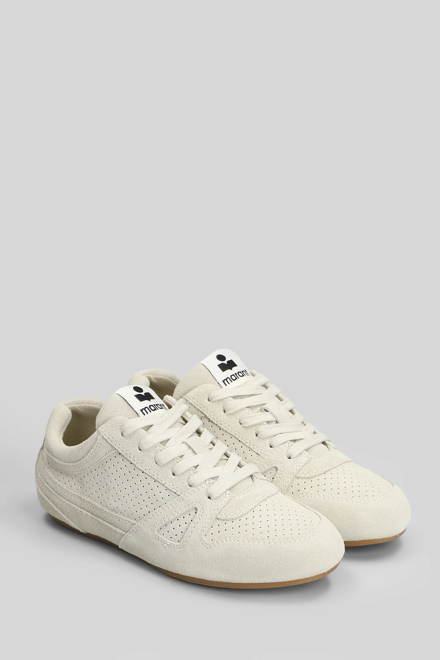 Senny low Sneakers in grey suede - Image 2