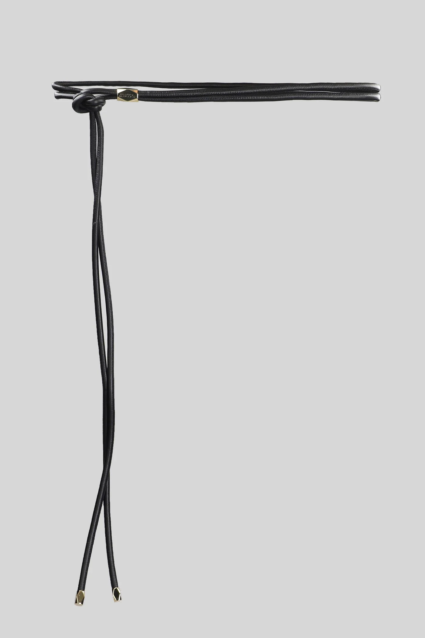 Siliva Belts in black leather