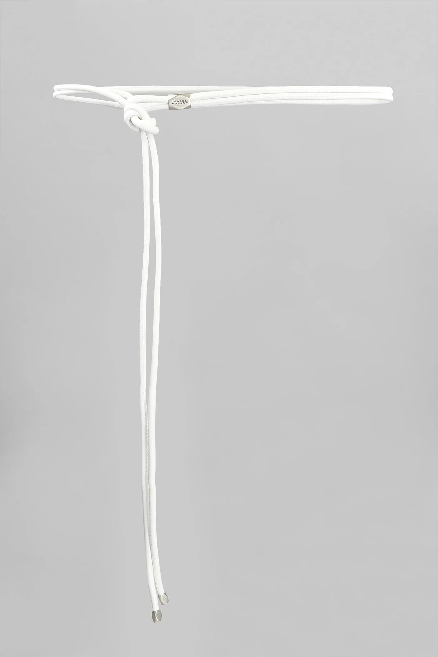 Silvia Belts in white leather