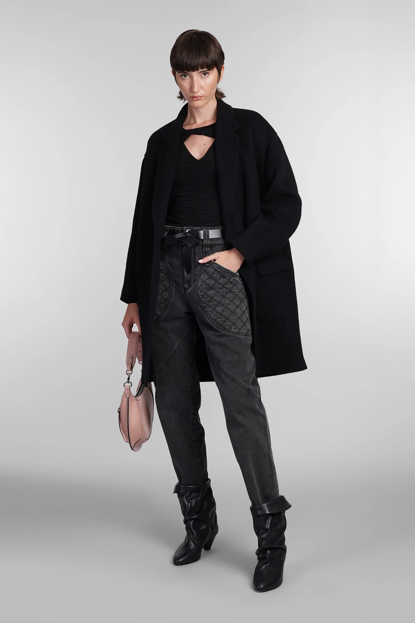 Vandalia Topwear in black viscose - Image 2