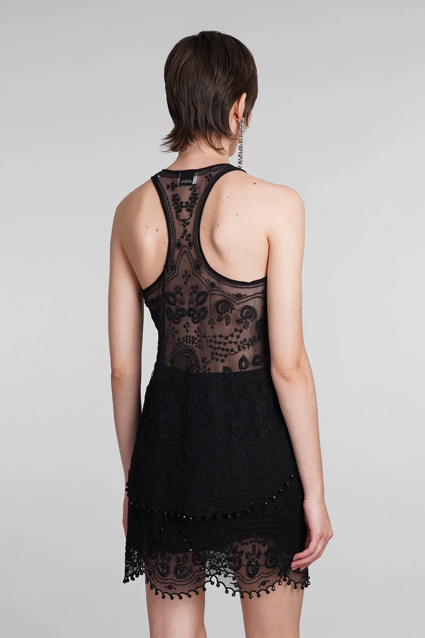 Violette Topwear in black polyamide - Image 3