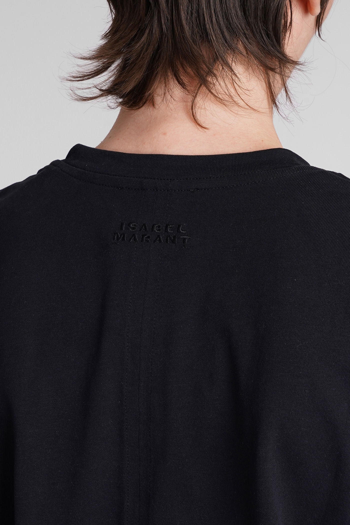 Zelikia T-Shirt in black cotton - Image 5