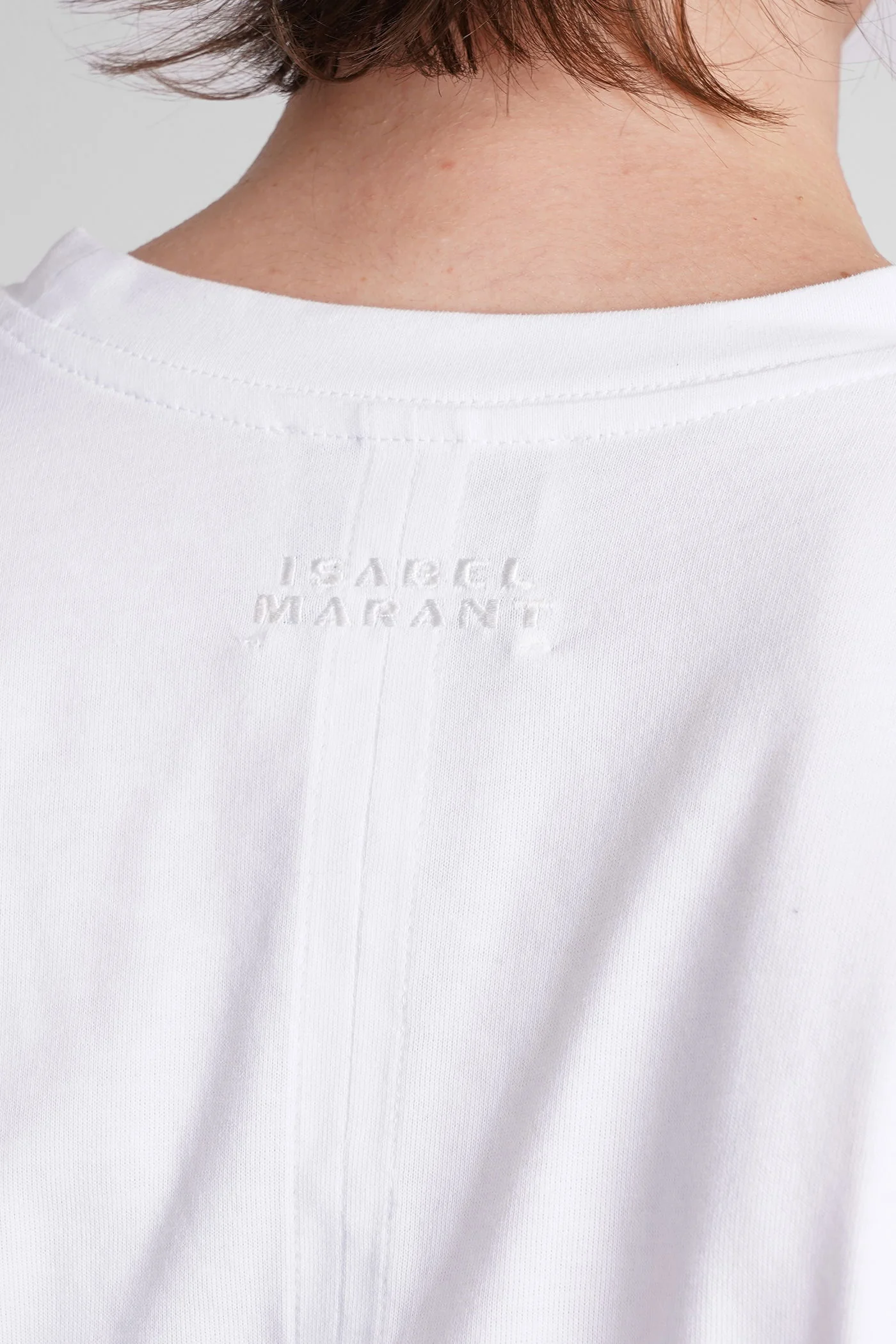 Zelikia T-Shirt in white cotton - Image 5