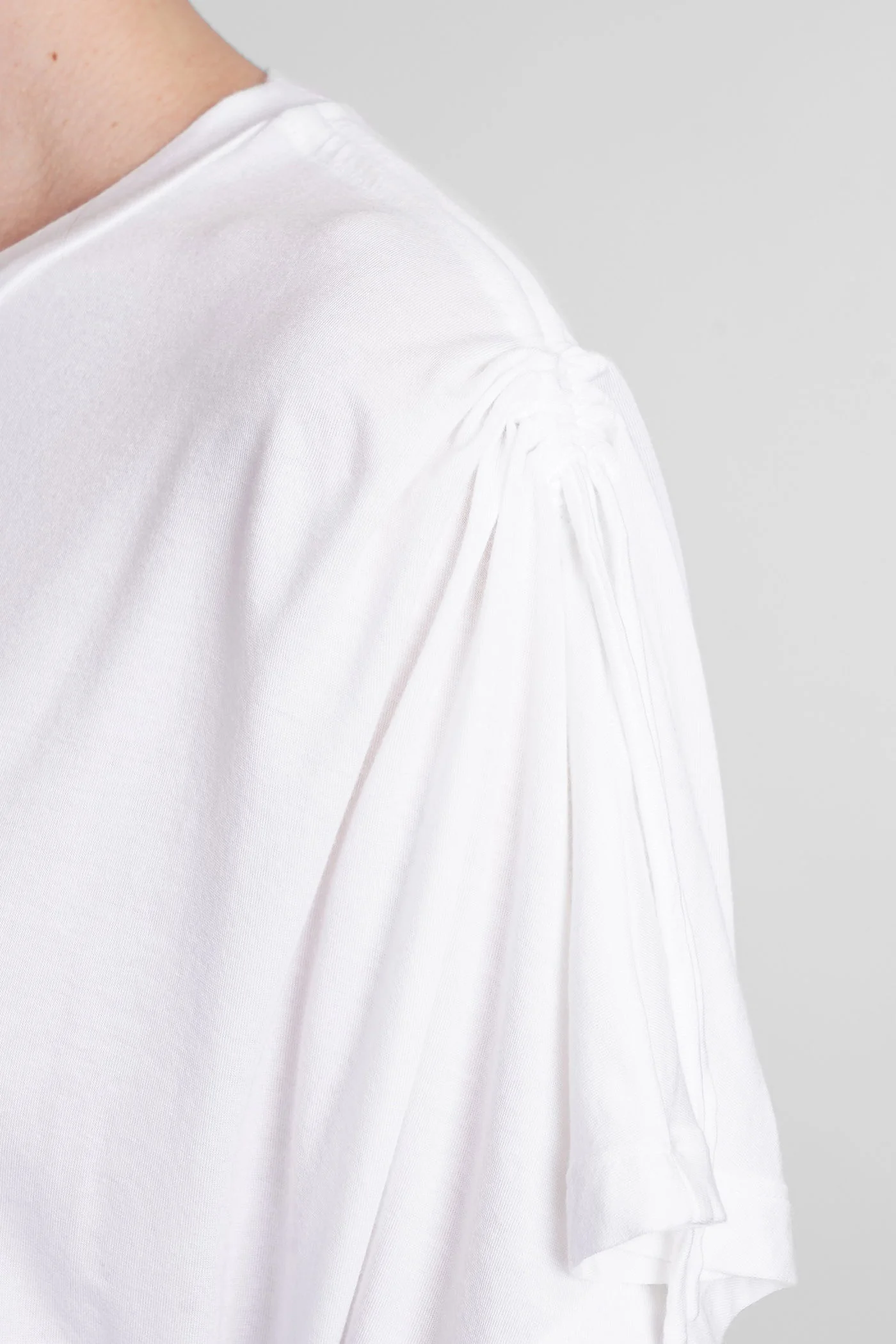 Zola T-Shirt in white Modal - Image 5
