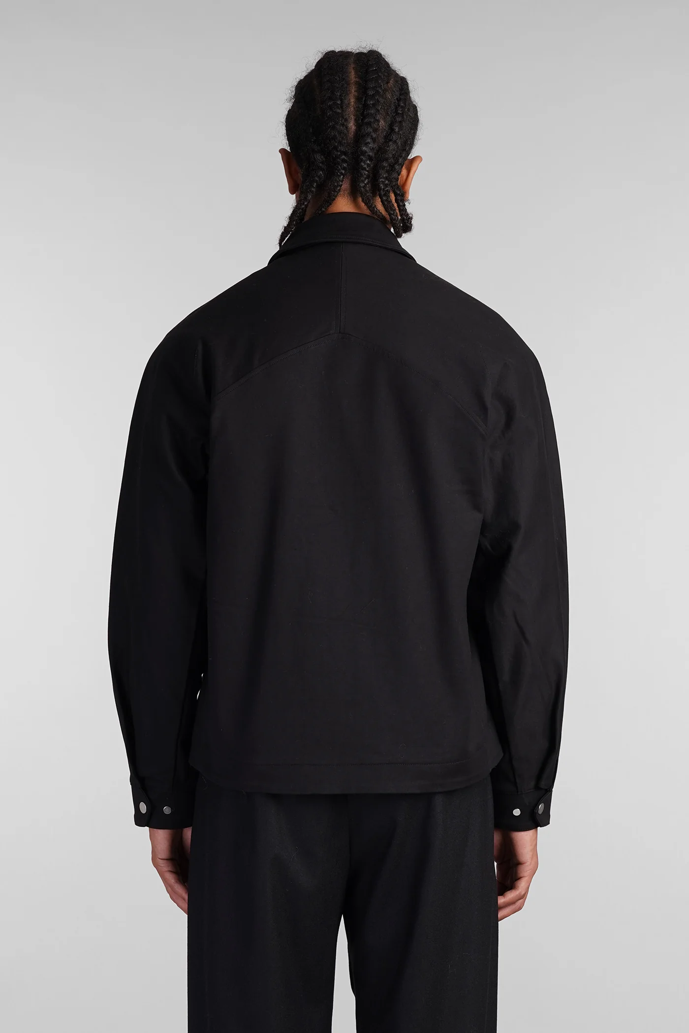 Dais Jacket Casual jacket in black cotton - Image 3