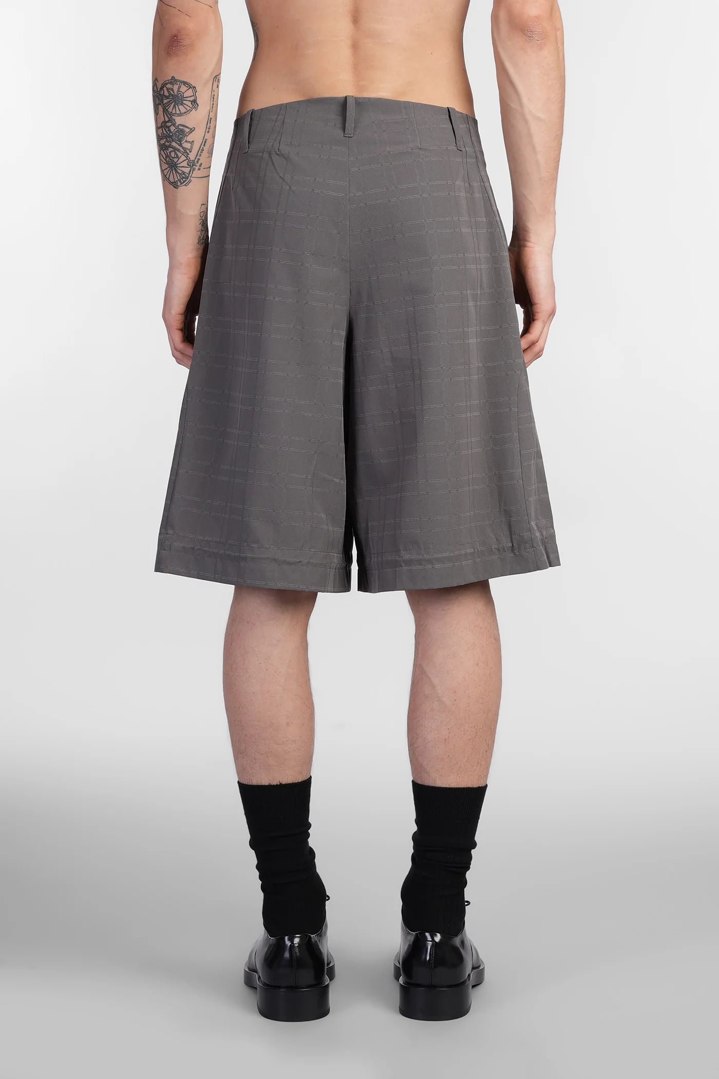 Mica Short Shorts in grey polyester - Image 3