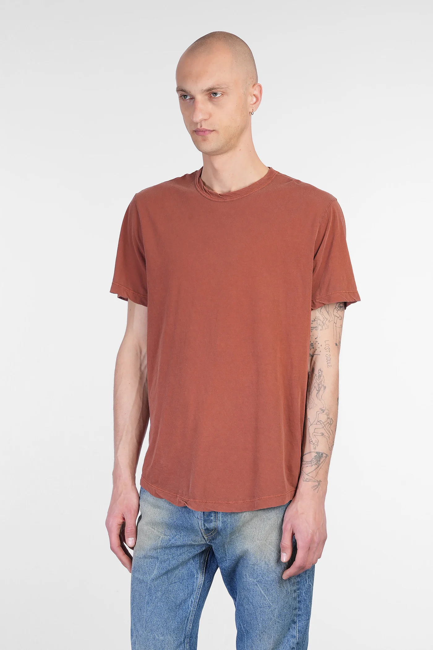 T-Shirt in red cotton - Image 4