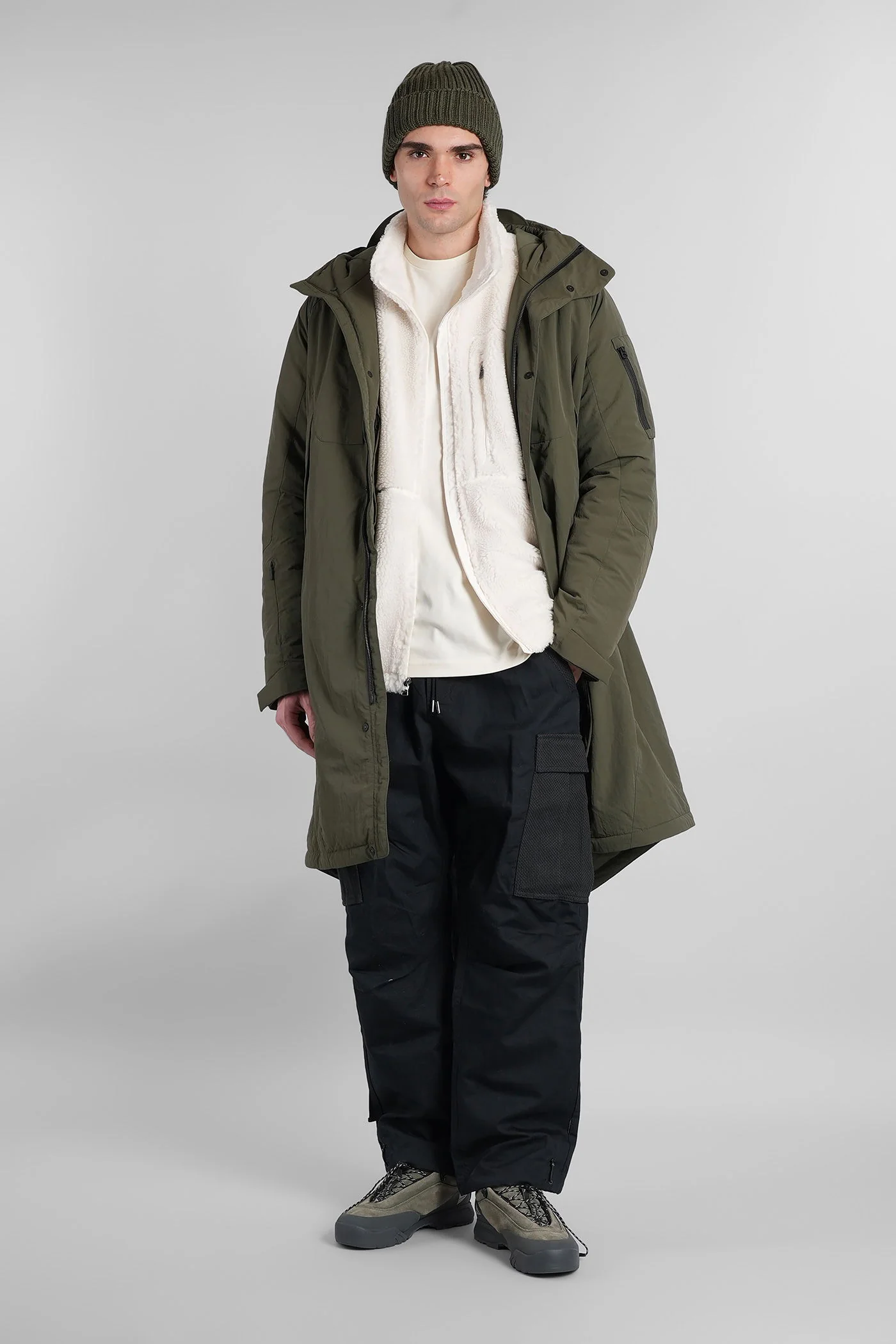 puffer in green polyamide - Image 2