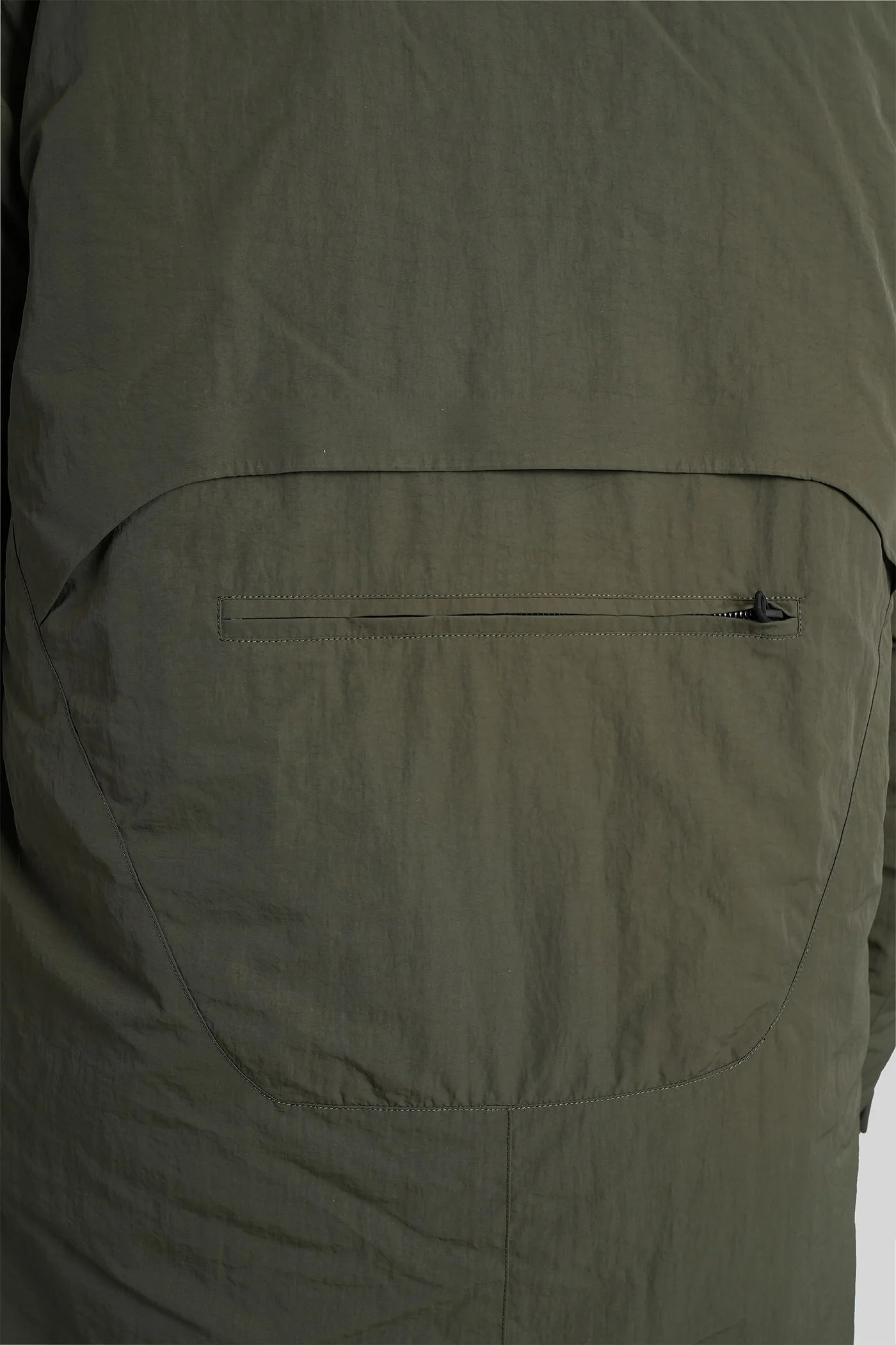 puffer in green polyamide - Image 5