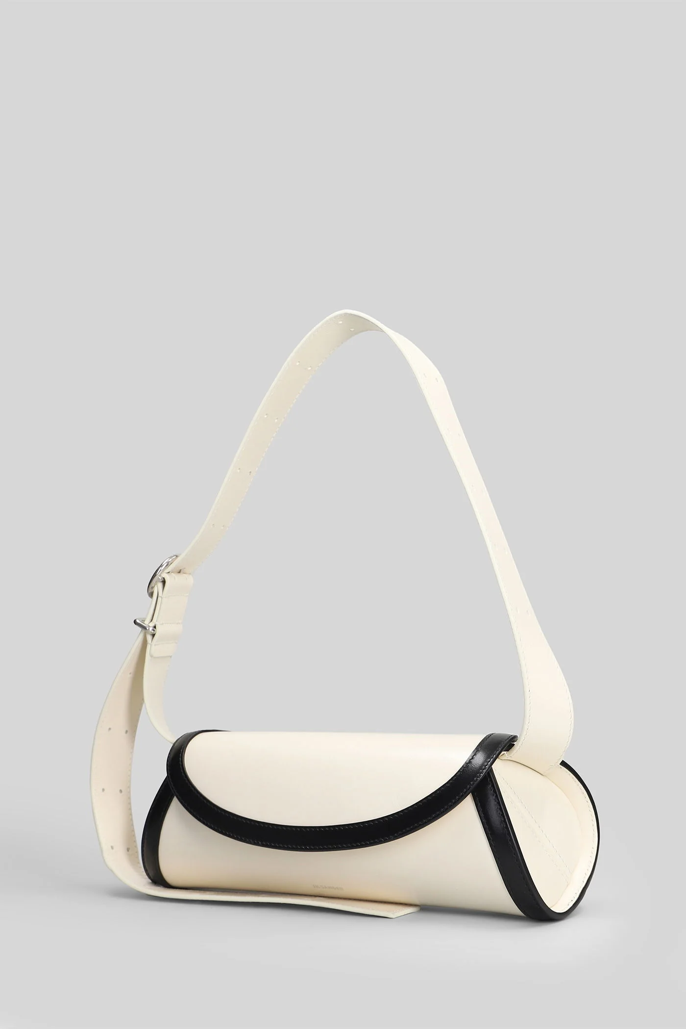 Cannolo sm Shoulder bag in beige leather - Image 2