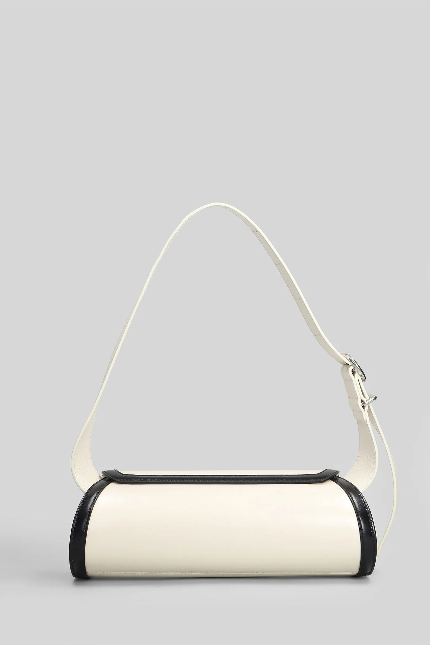 Cannolo sm Shoulder bag in beige leather - Image 3