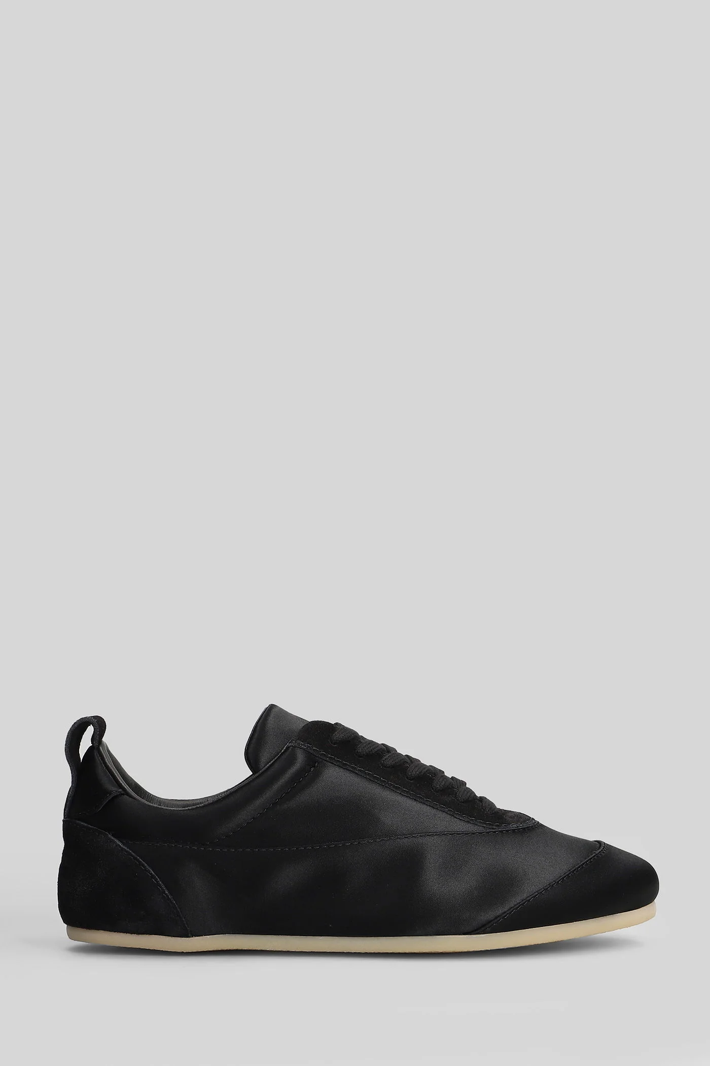 Etage Sneakers in black cotton