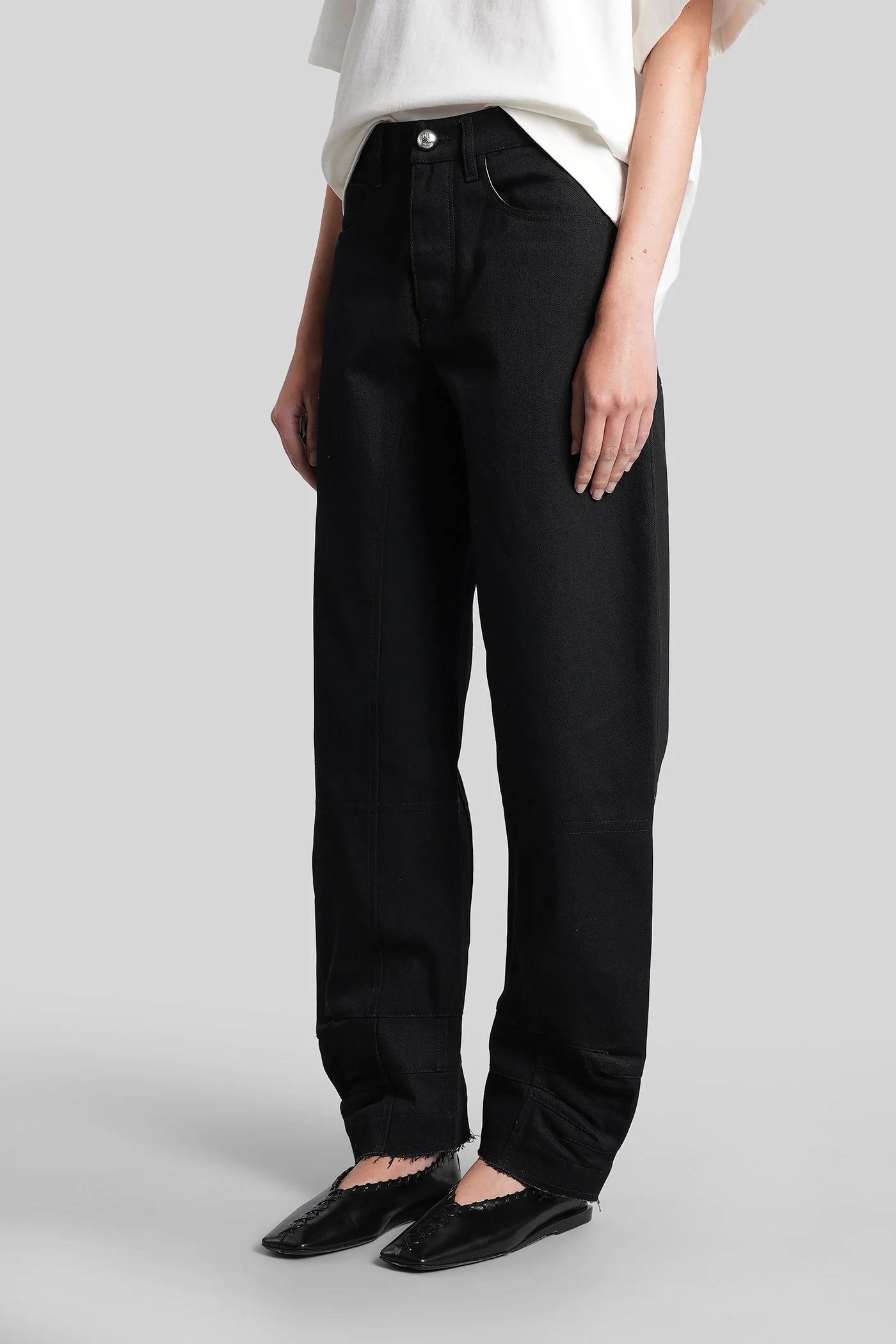 Jeans in black denim - Image 4