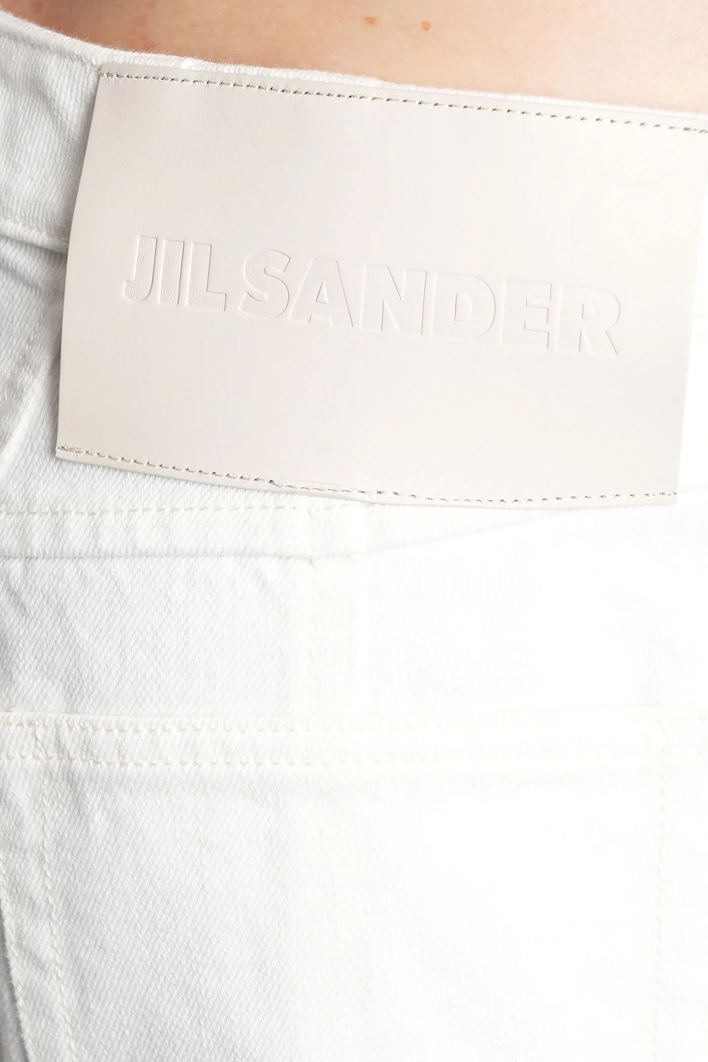 Jeans in white denim - Image 5