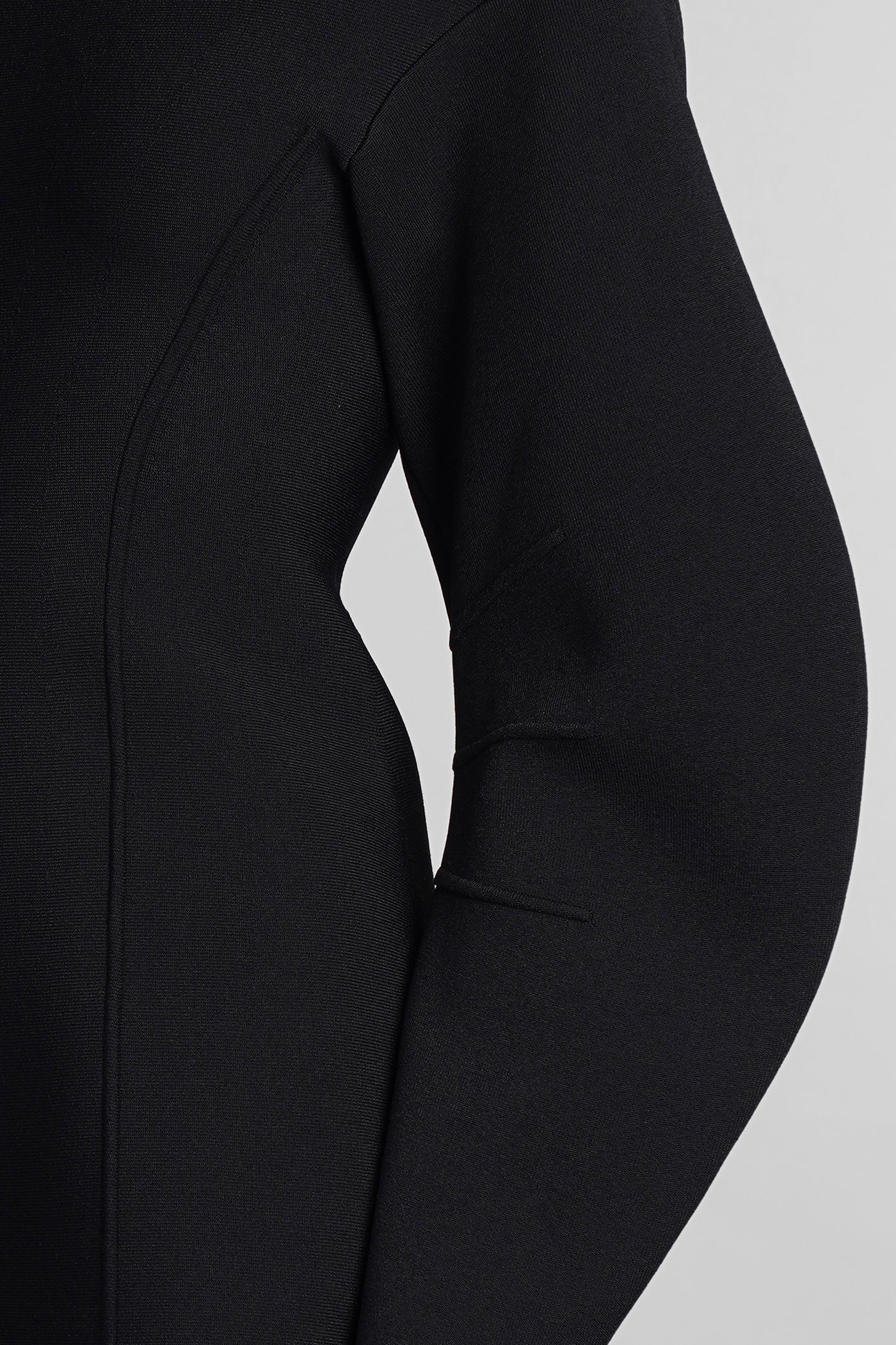 Knitwear in black viscose - Image 5
