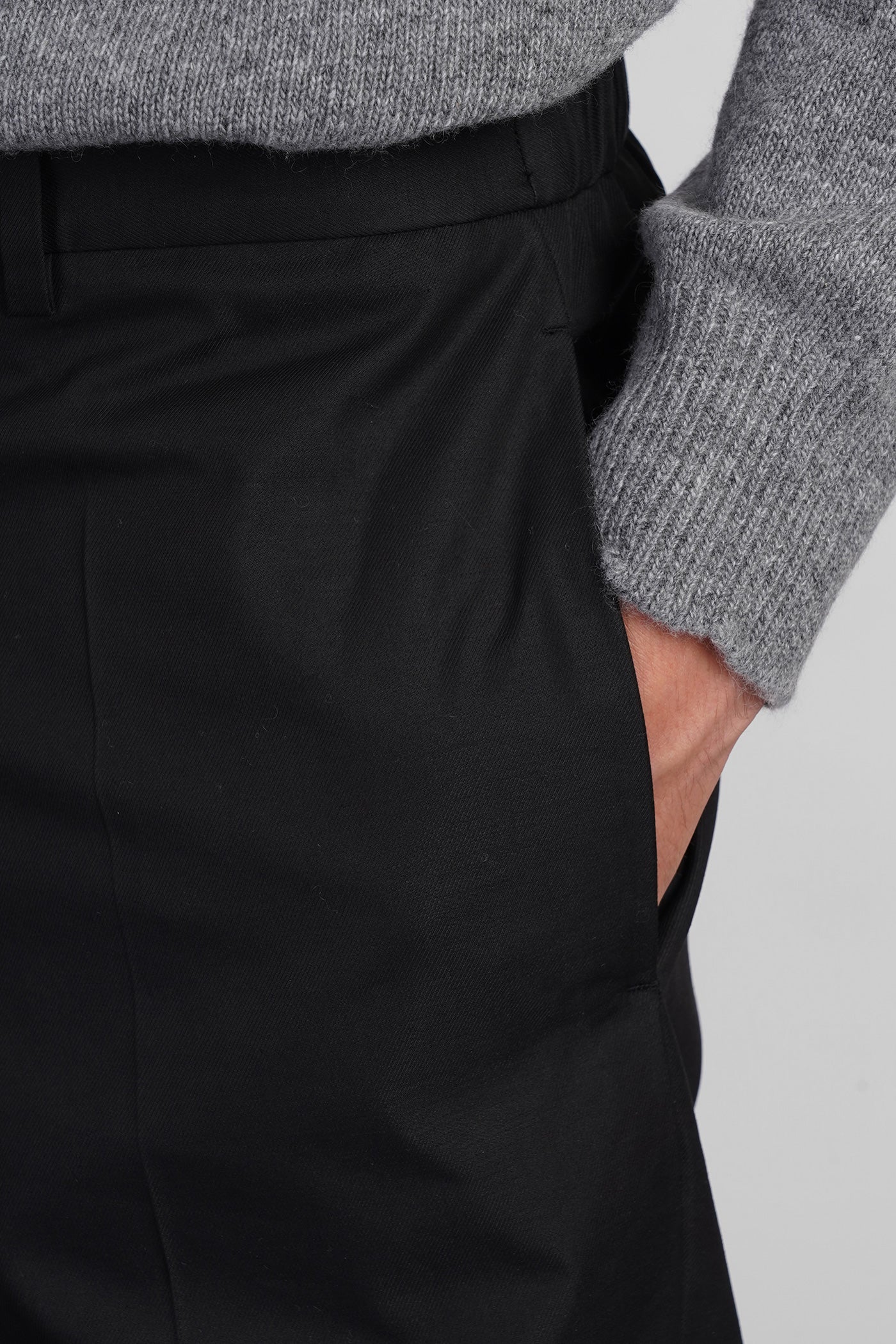 Pants in black cotton - Image 5