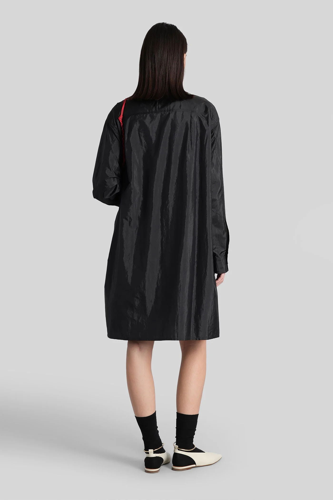 Shirt 159 Shirt in black polyamide - Image 13