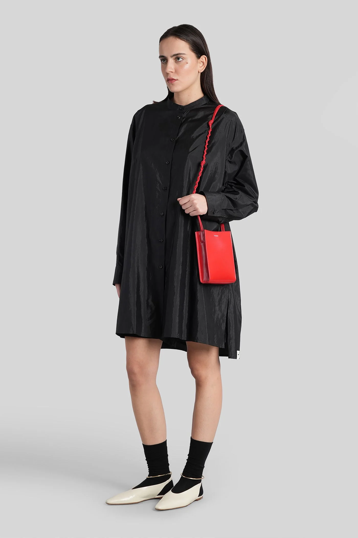 Shirt 159 Shirt in black polyamide - Image 4