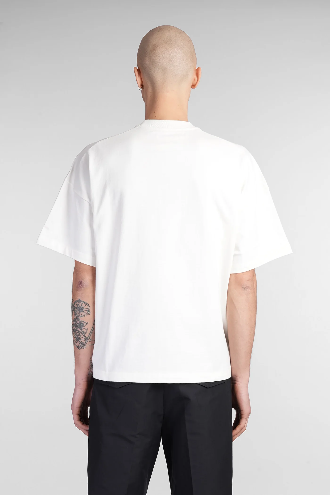 T shirt cn ss T-Shirt in white cotton - Image 3
