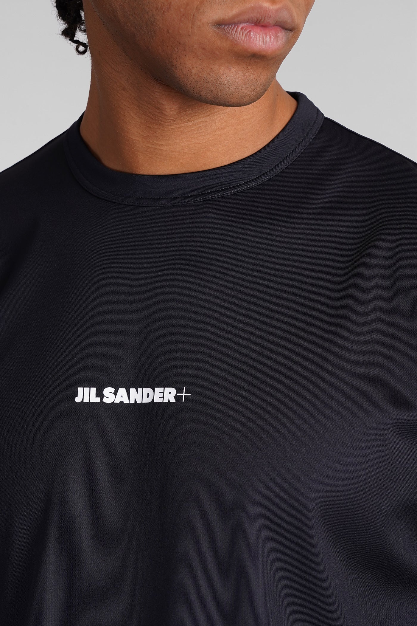 T-Shirt in black polyester - Image 5