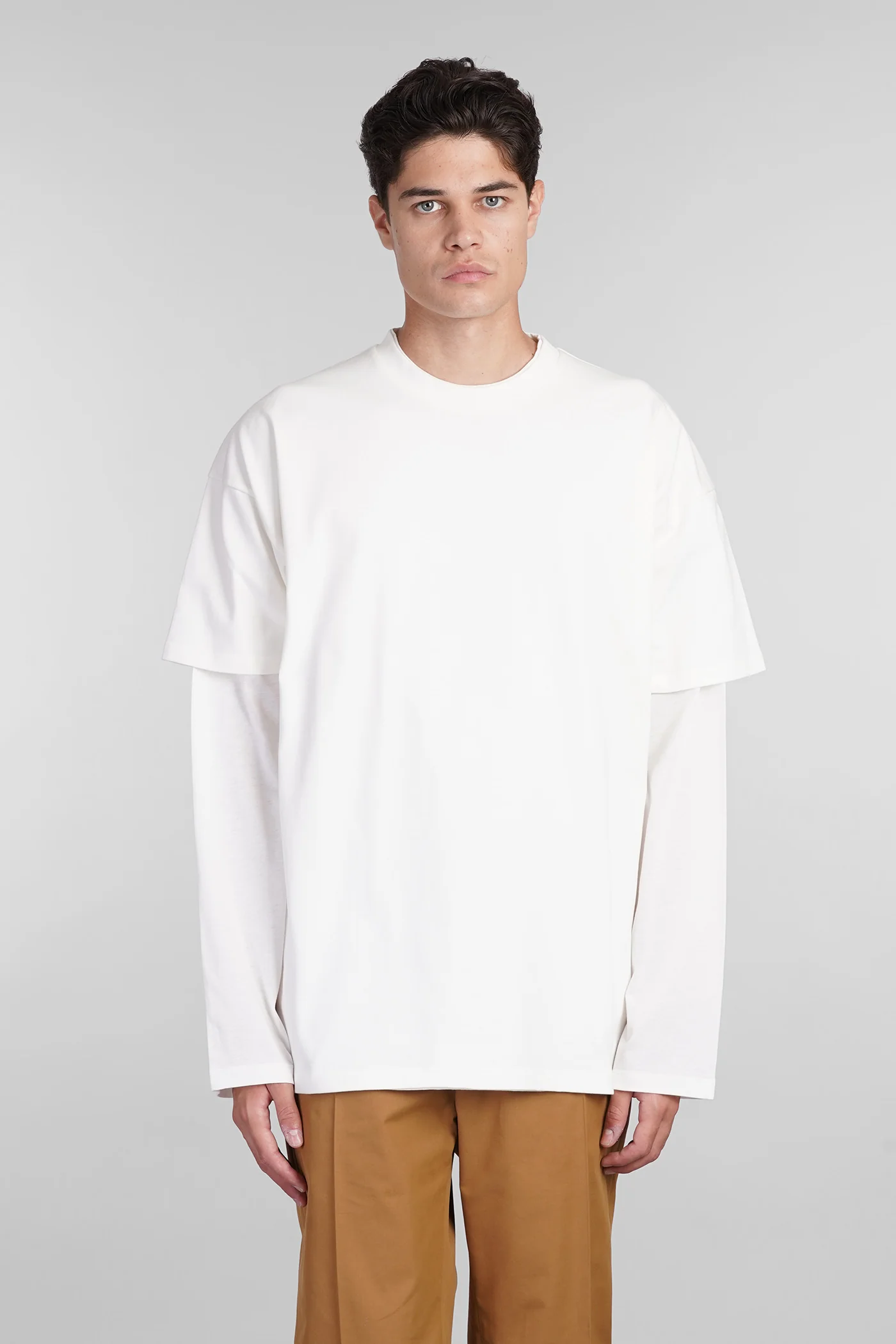 T-Shirt in white cotton