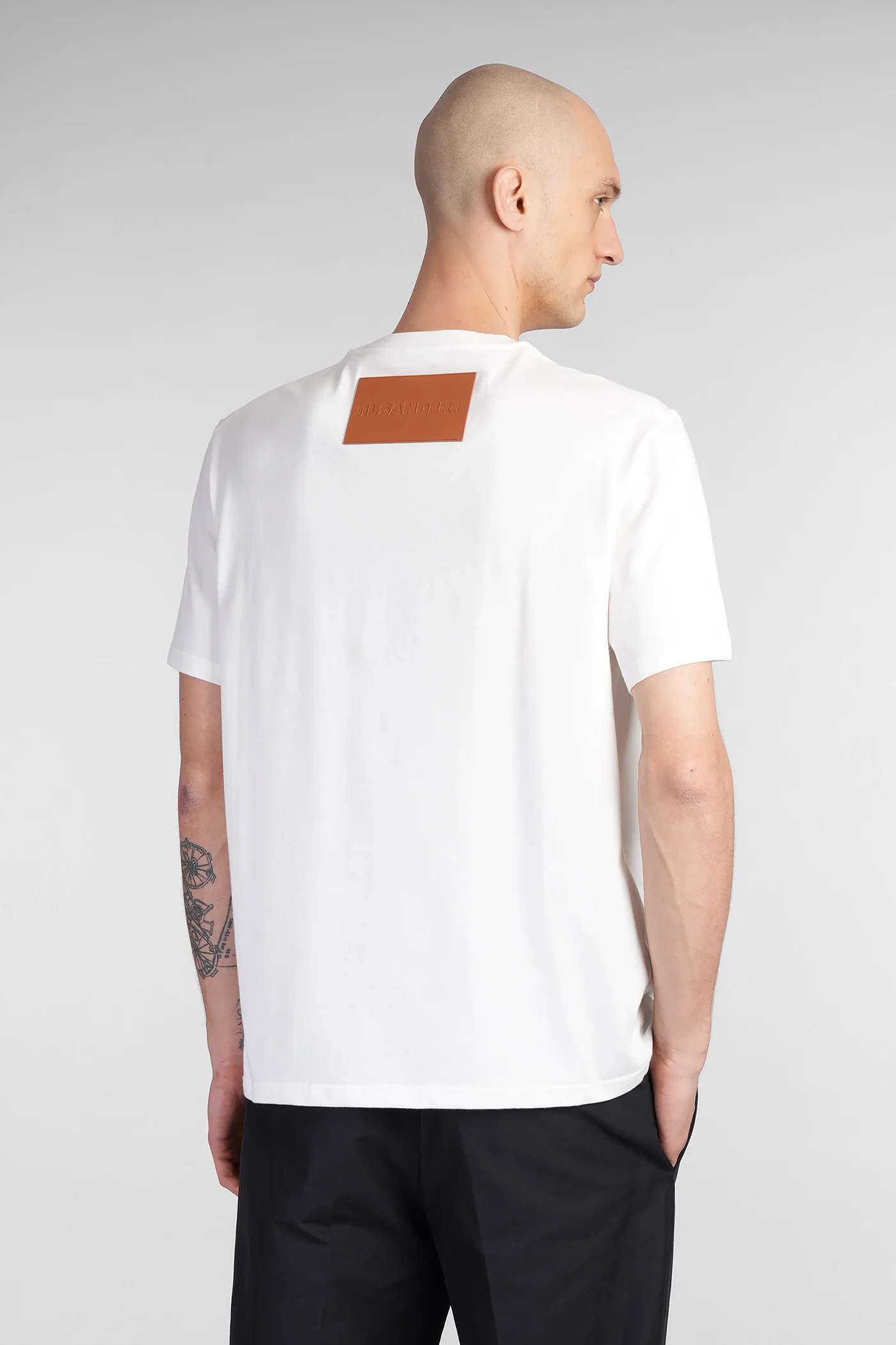 T-Shirt in white cotton
