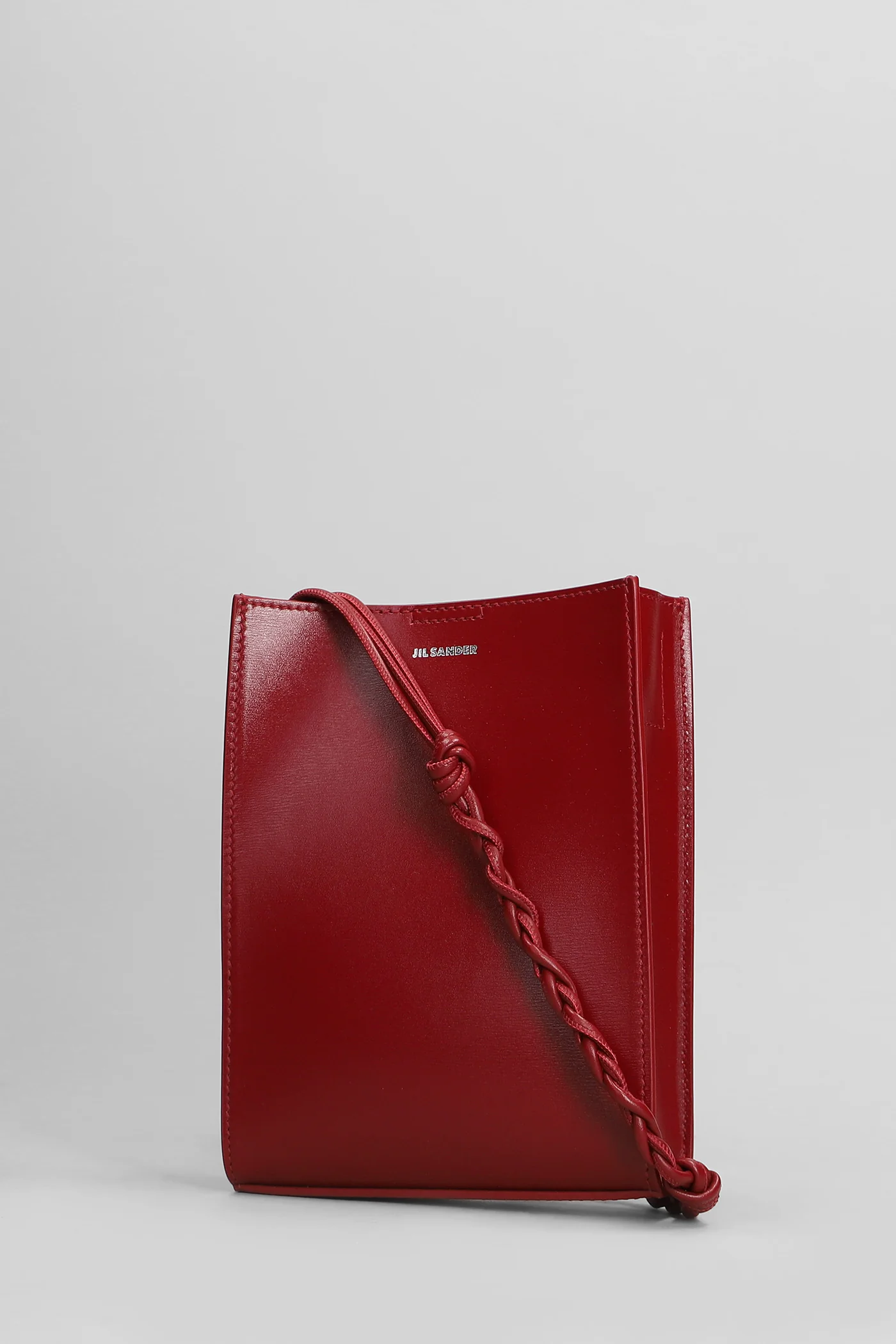 Tangle Shoulder bag in red leather - Image 2