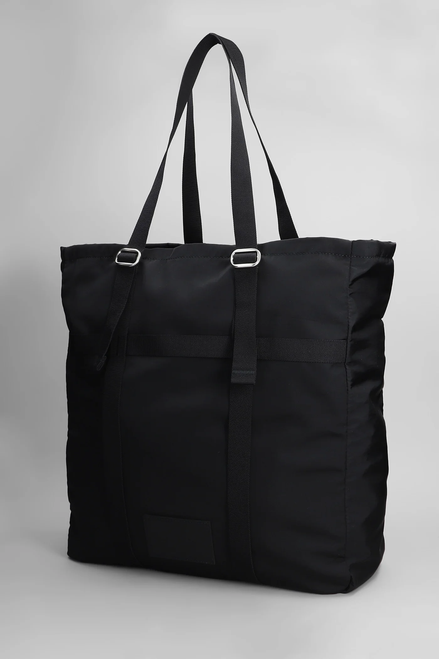 Tote in black polyamide - Image 2