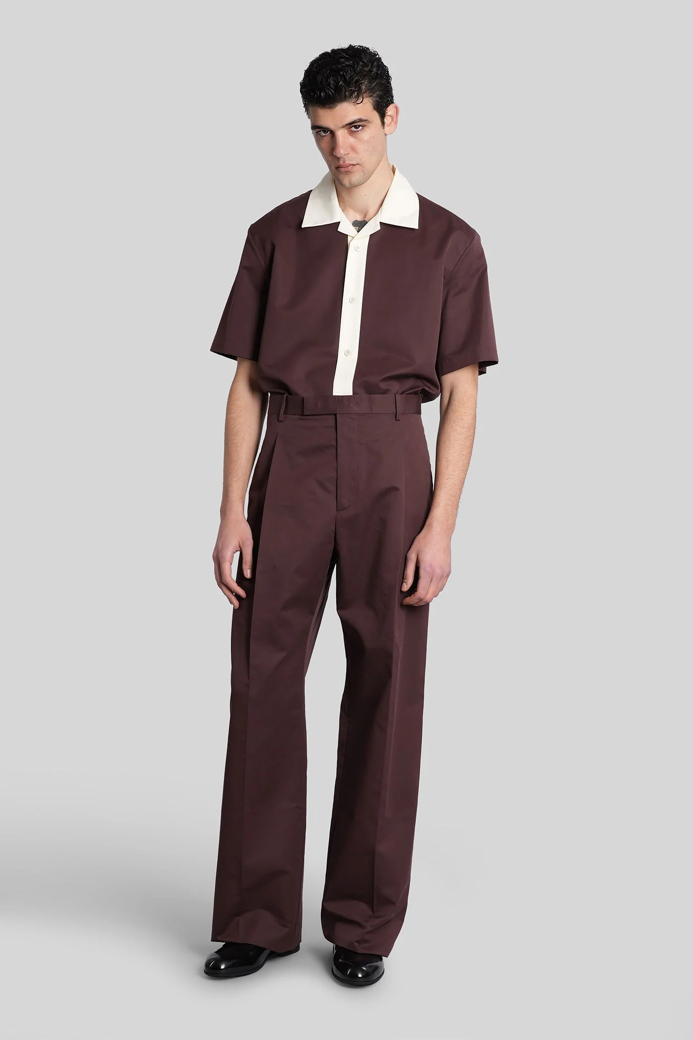 Trousers 214 Pants in brown cotton - Image 2