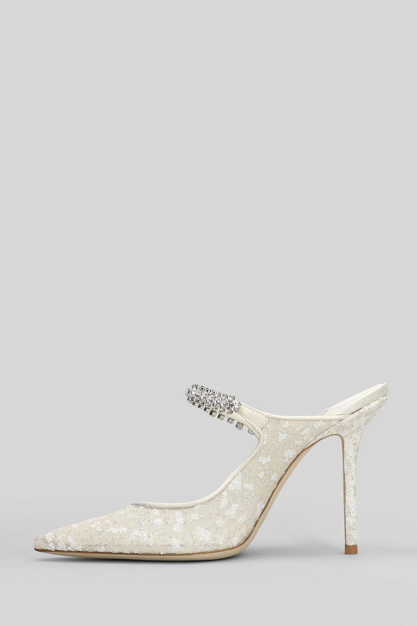 Bing 100 Pumps in white tulle - Image 3