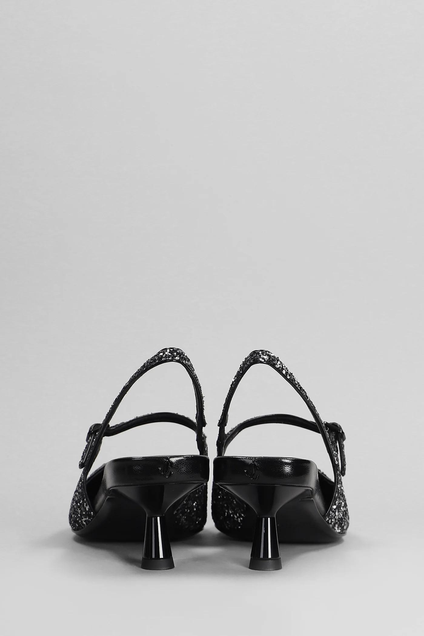 Didi 45 Pumps in black glitter - Image 4