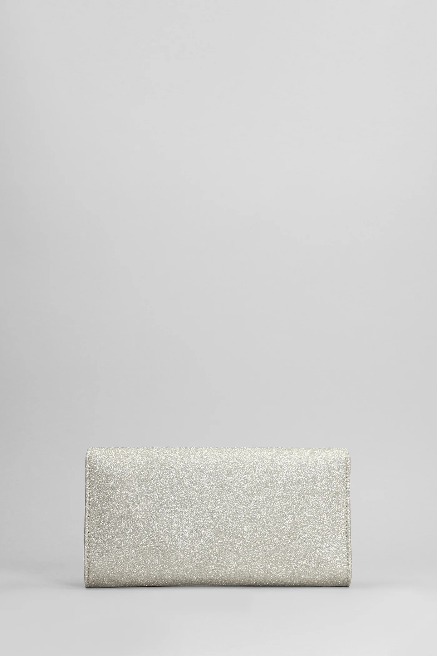 Emmie Clutch in platinum glitter - Image 3