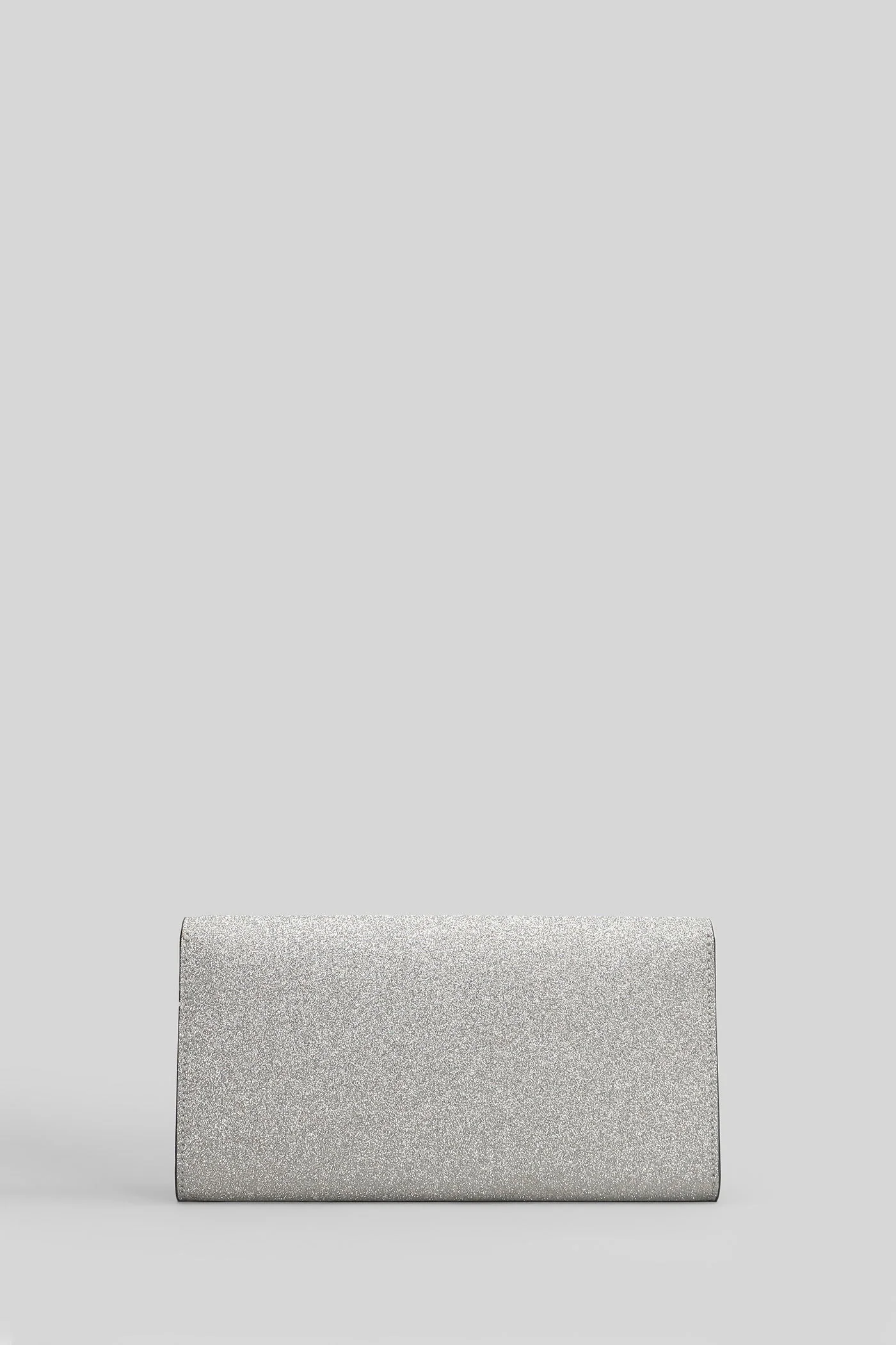 Emmie Clutch in silver glitter - Image 3