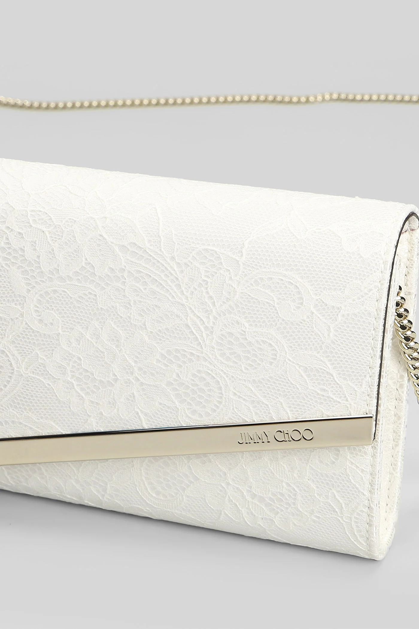 Emmie Clutch in white tulle - Image 4
