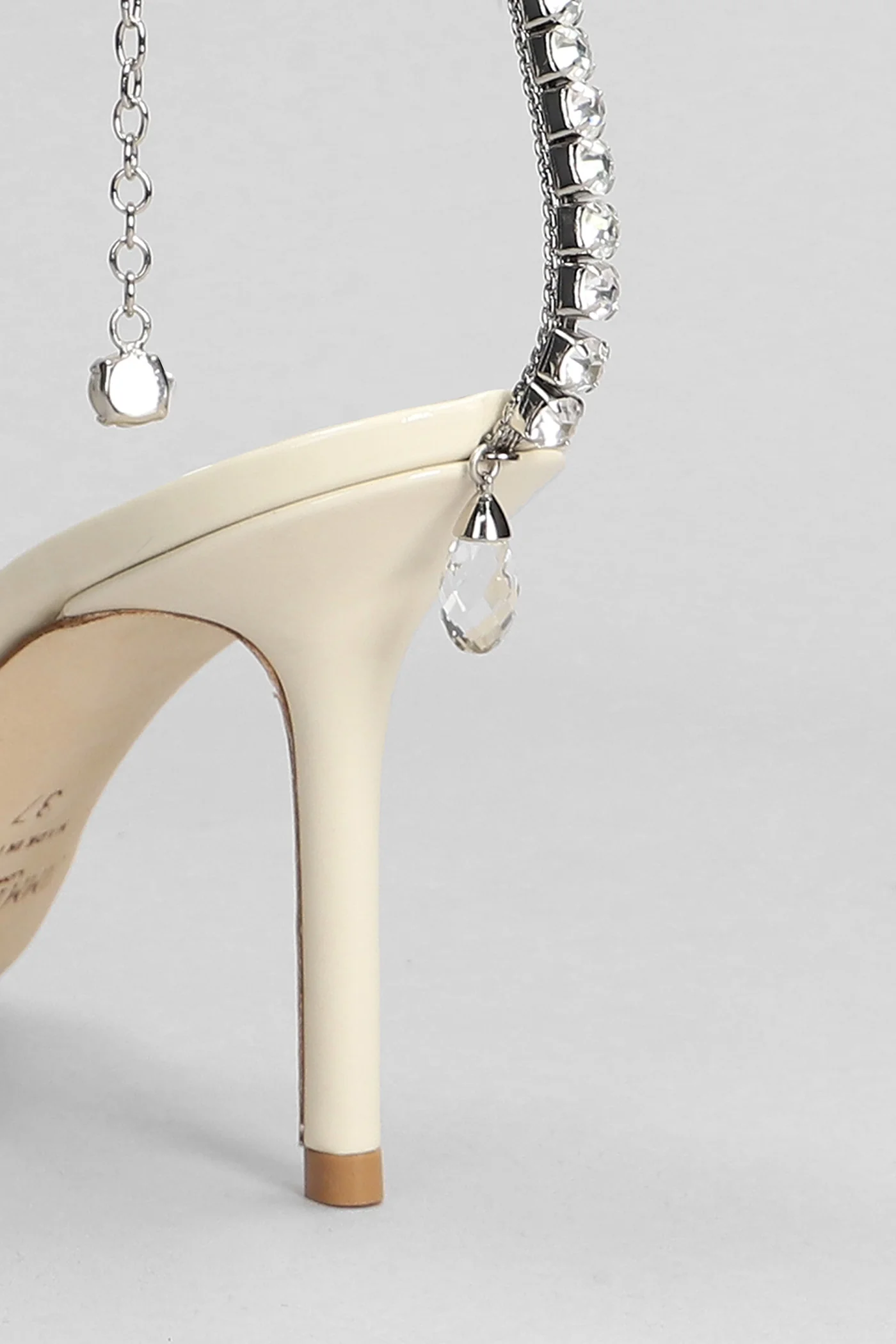 Saeda 85 Pumps in beige patent leather - Image 5