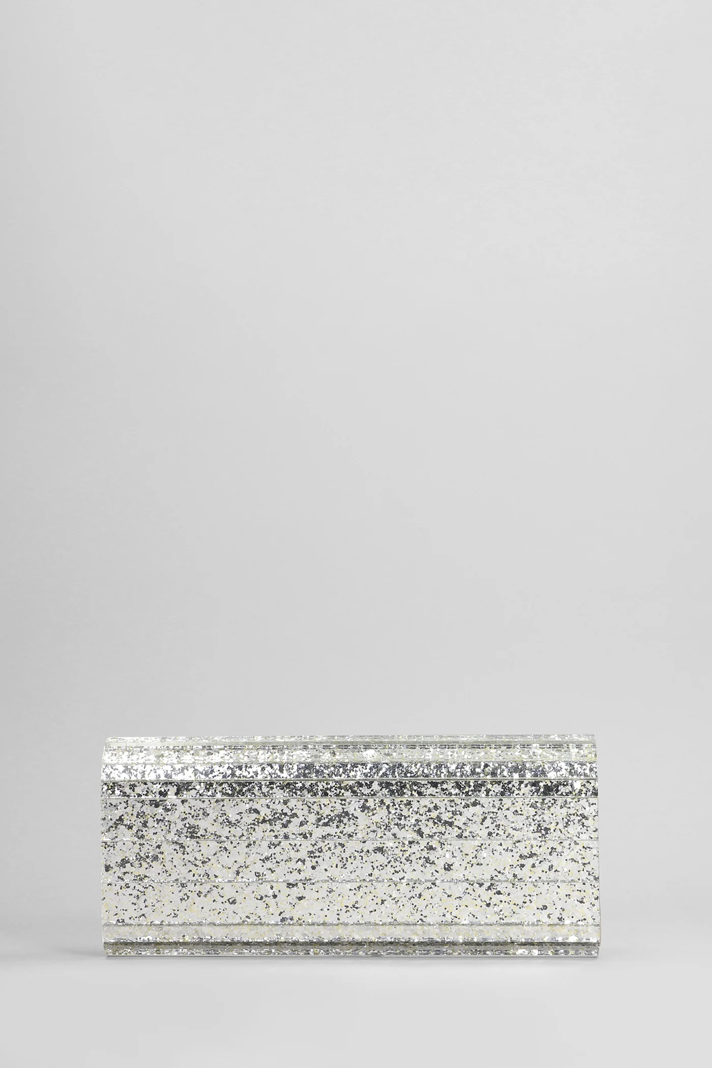 Sweetie Clutch in silver acrylic - Image 3