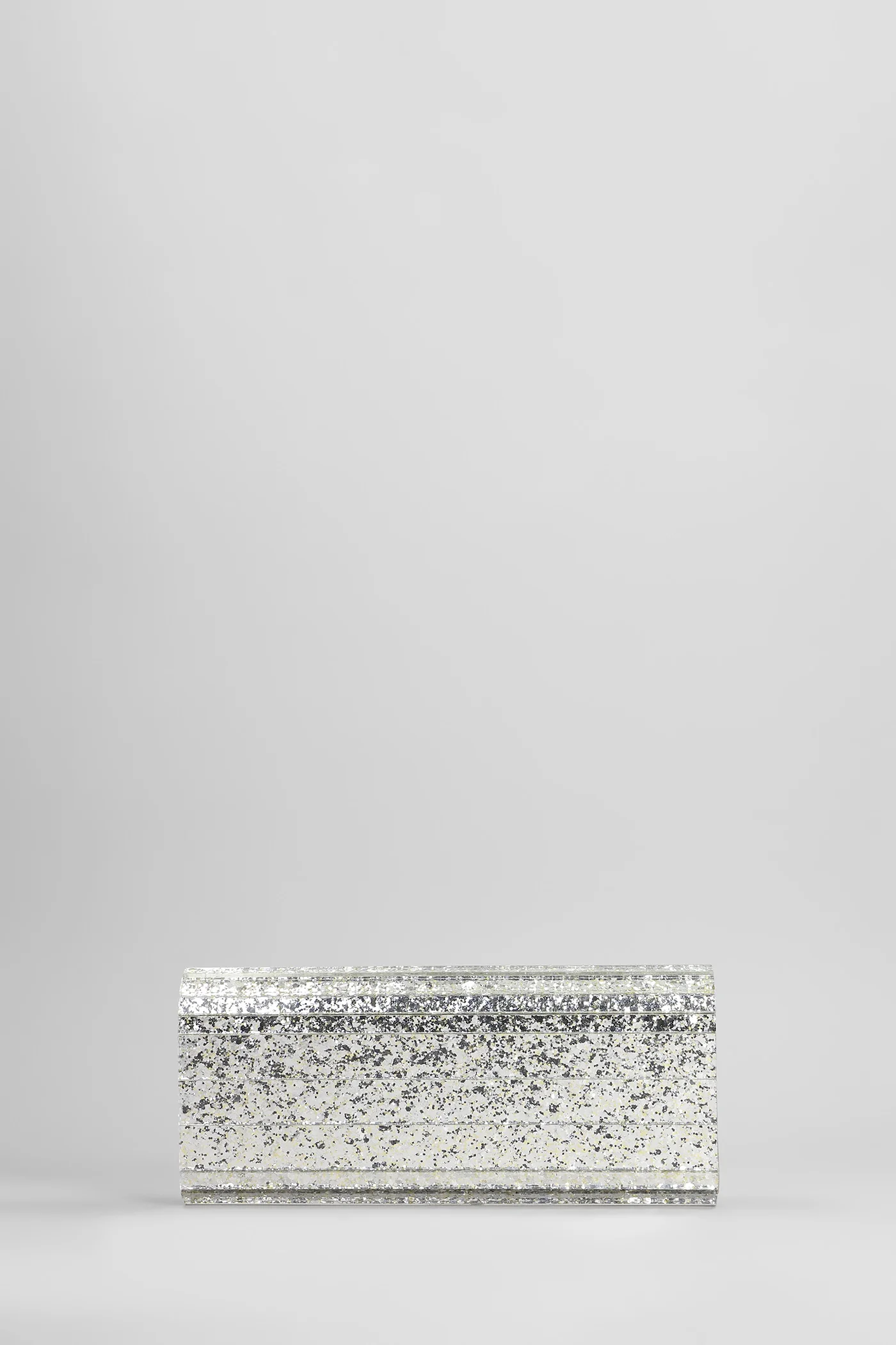 Sweetie Clutch in silver acrylic - Image 3
