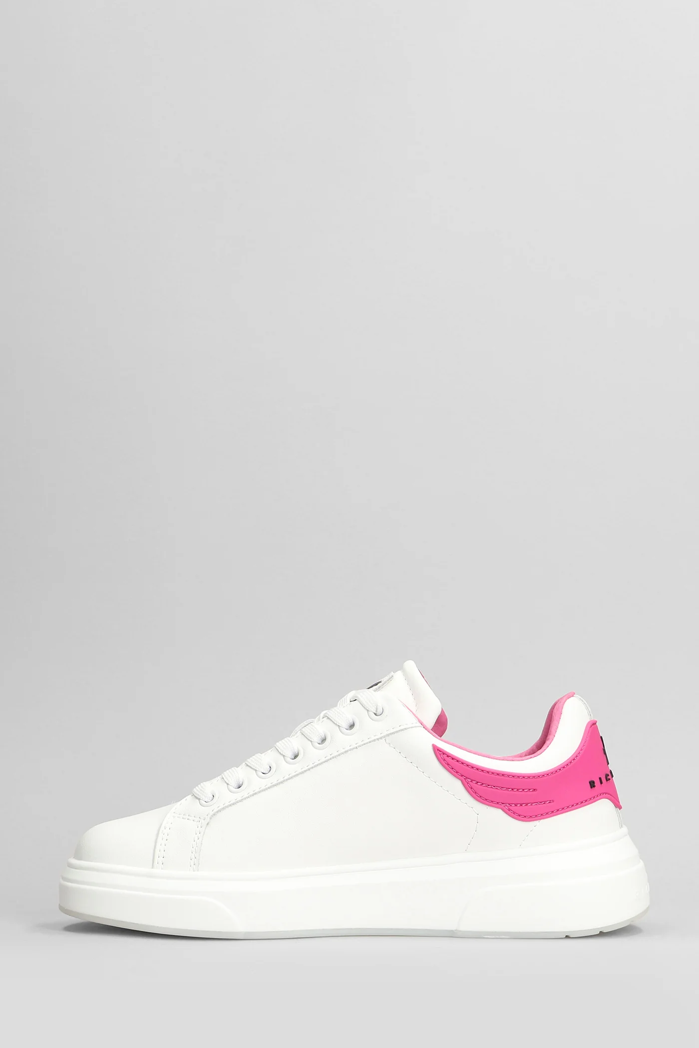 Sneakers in white leather - Image 3