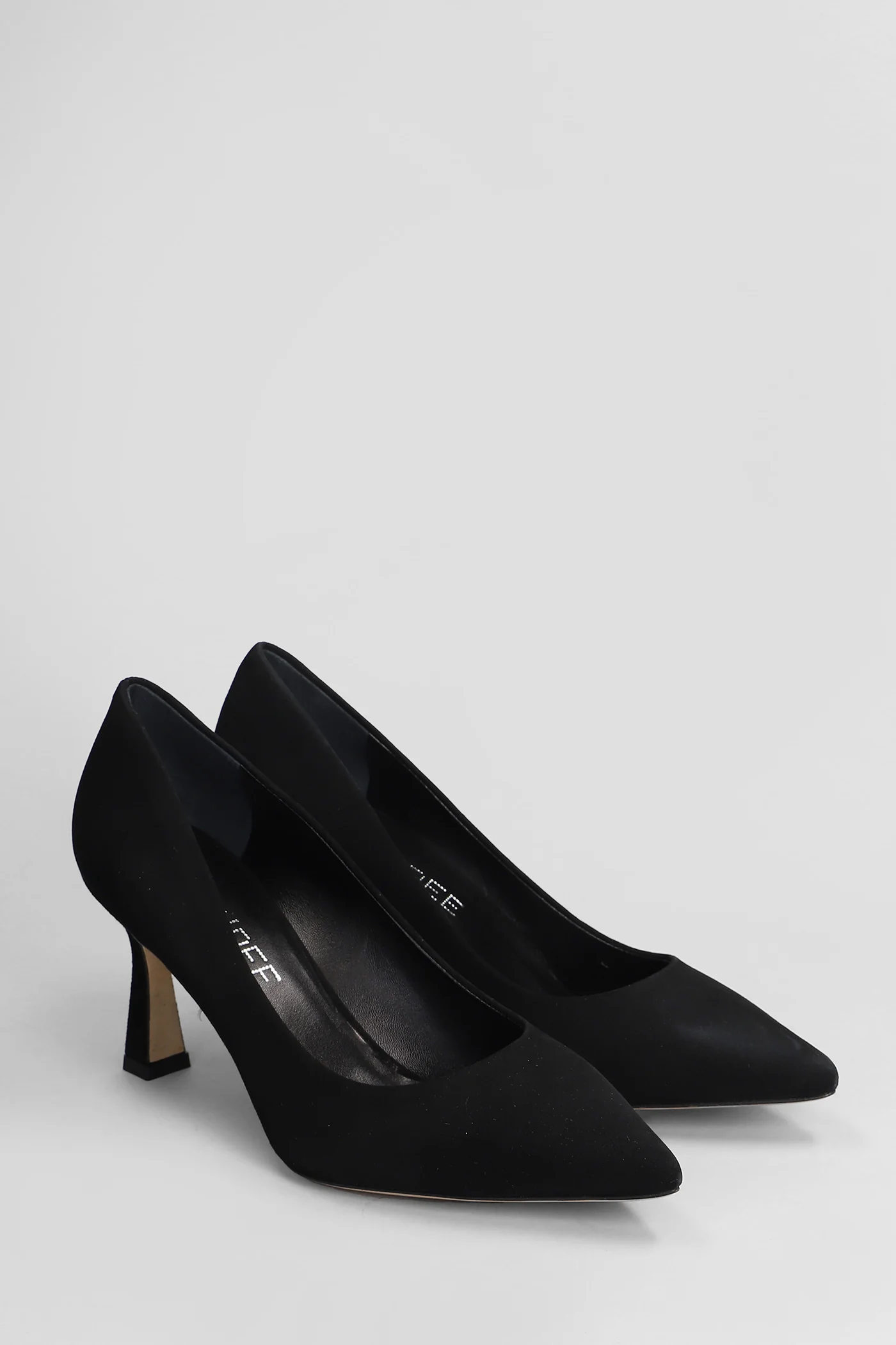 Pumps in black suede - Image 2