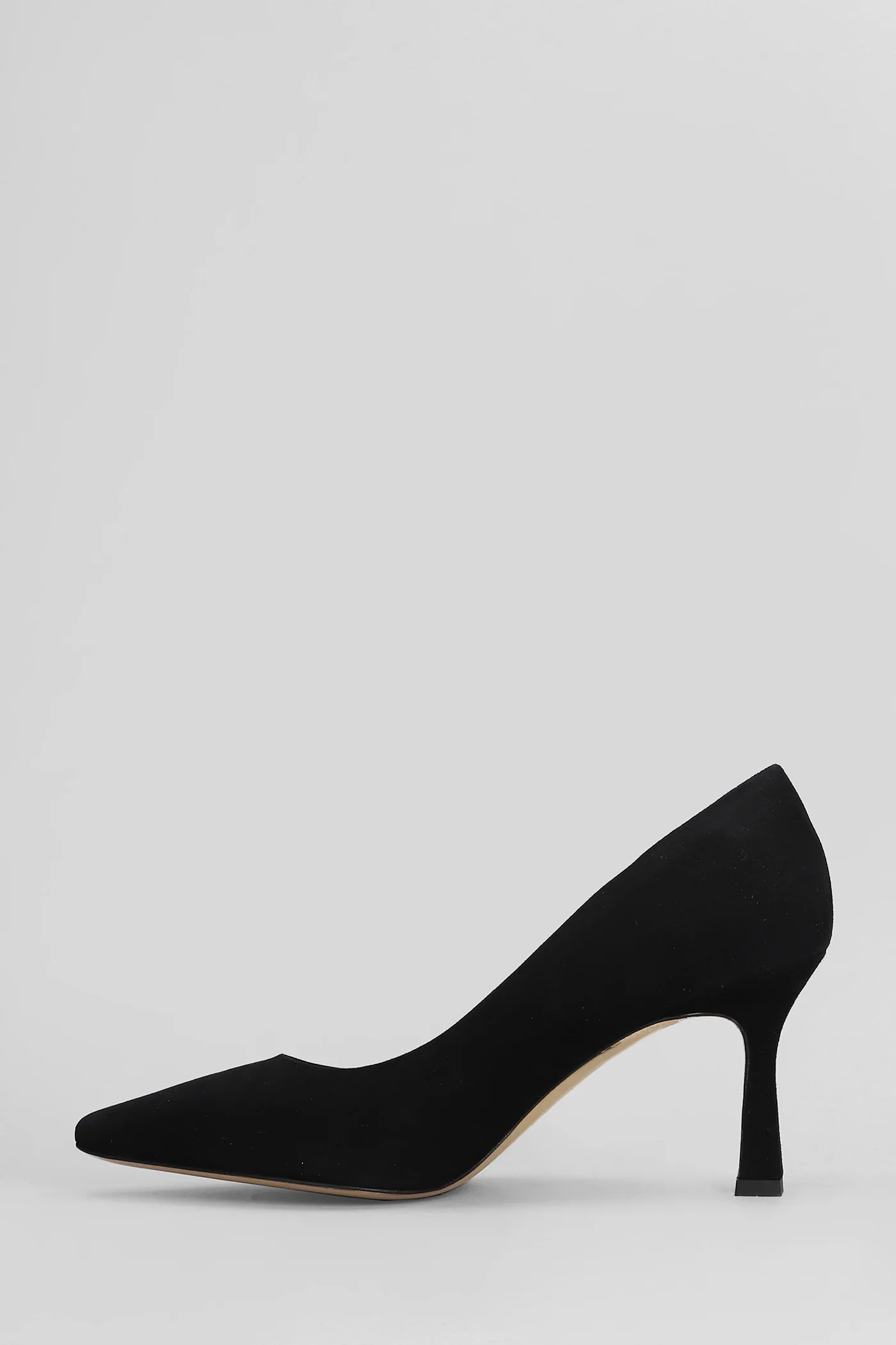 Pumps in black suede - Image 3