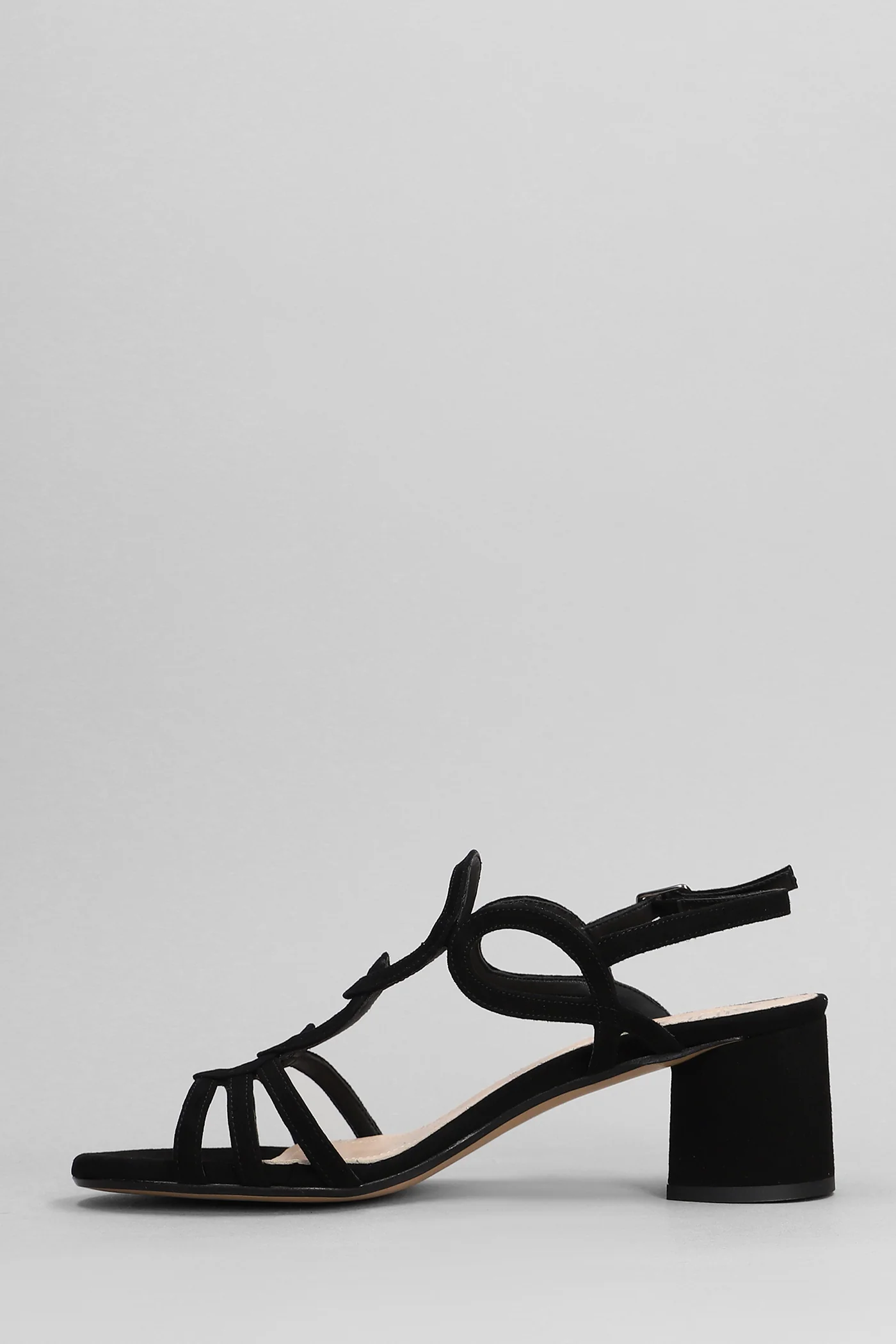 Sandals in black suede - Image 3