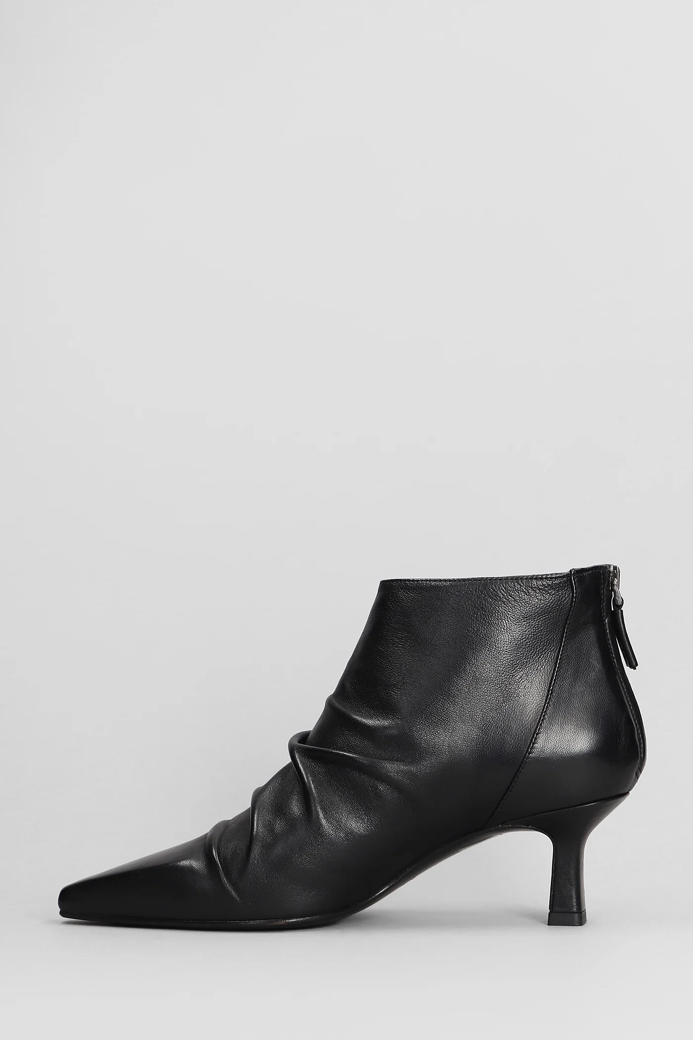 texan Ankle boots in black leather - Image 2