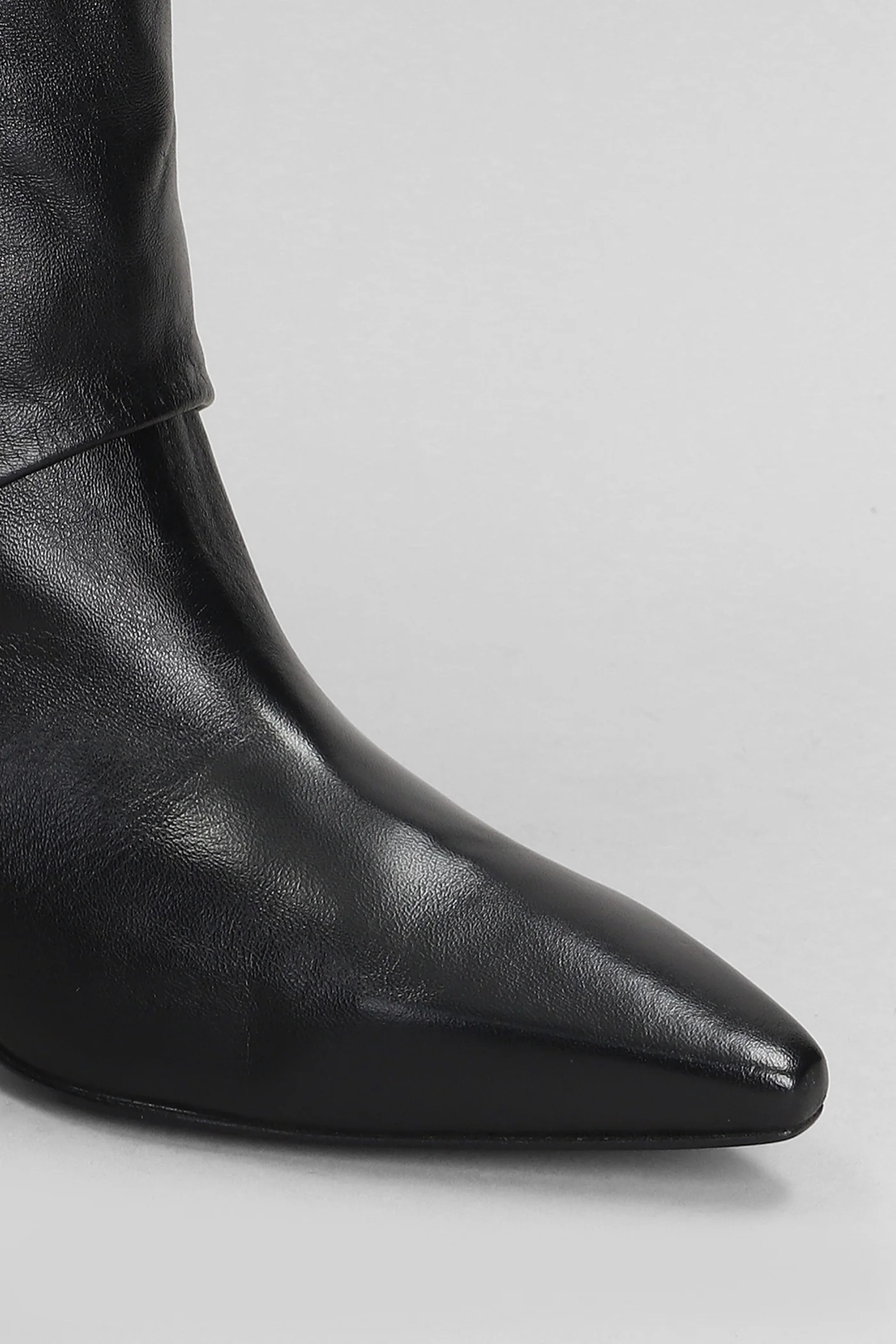 texan Ankle boots in black leather - Image 5
