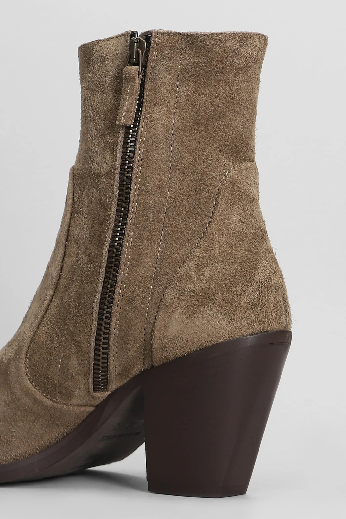 texan Ankle boots in brown suede - Image 5