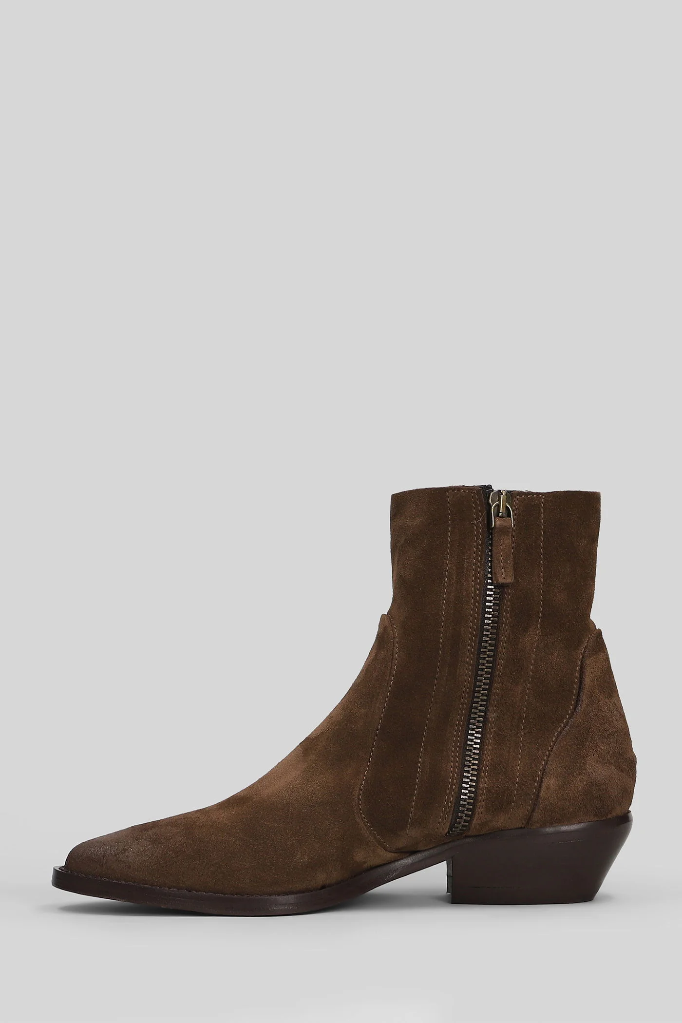 texan Ankle boots in brown suede - Image 3