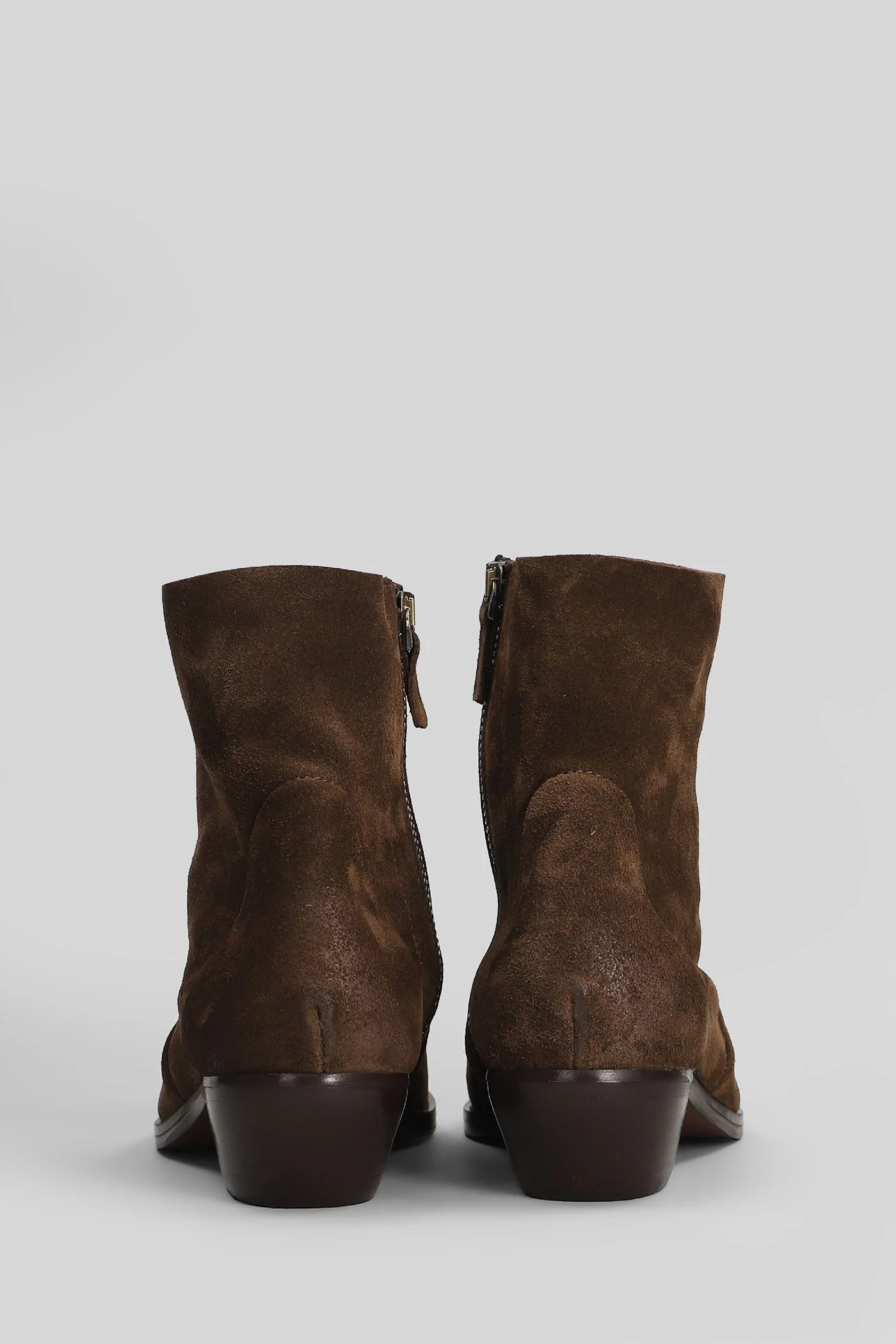 texan Ankle boots in brown suede - Image 4
